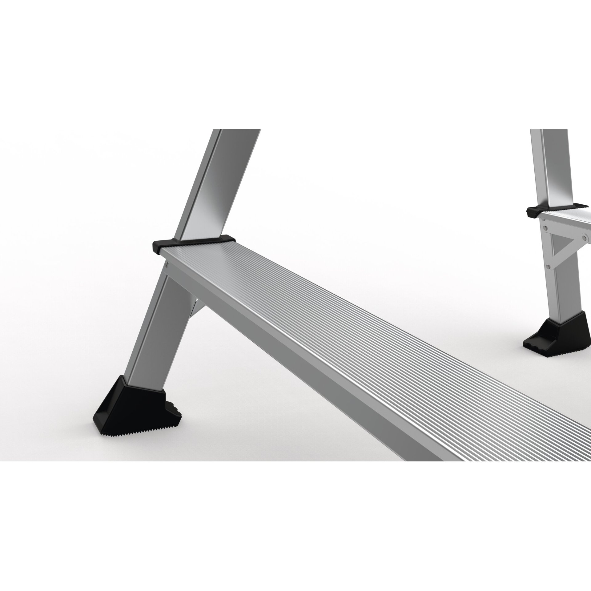 XLstep P - Podest breit 2 x 2 Stufen