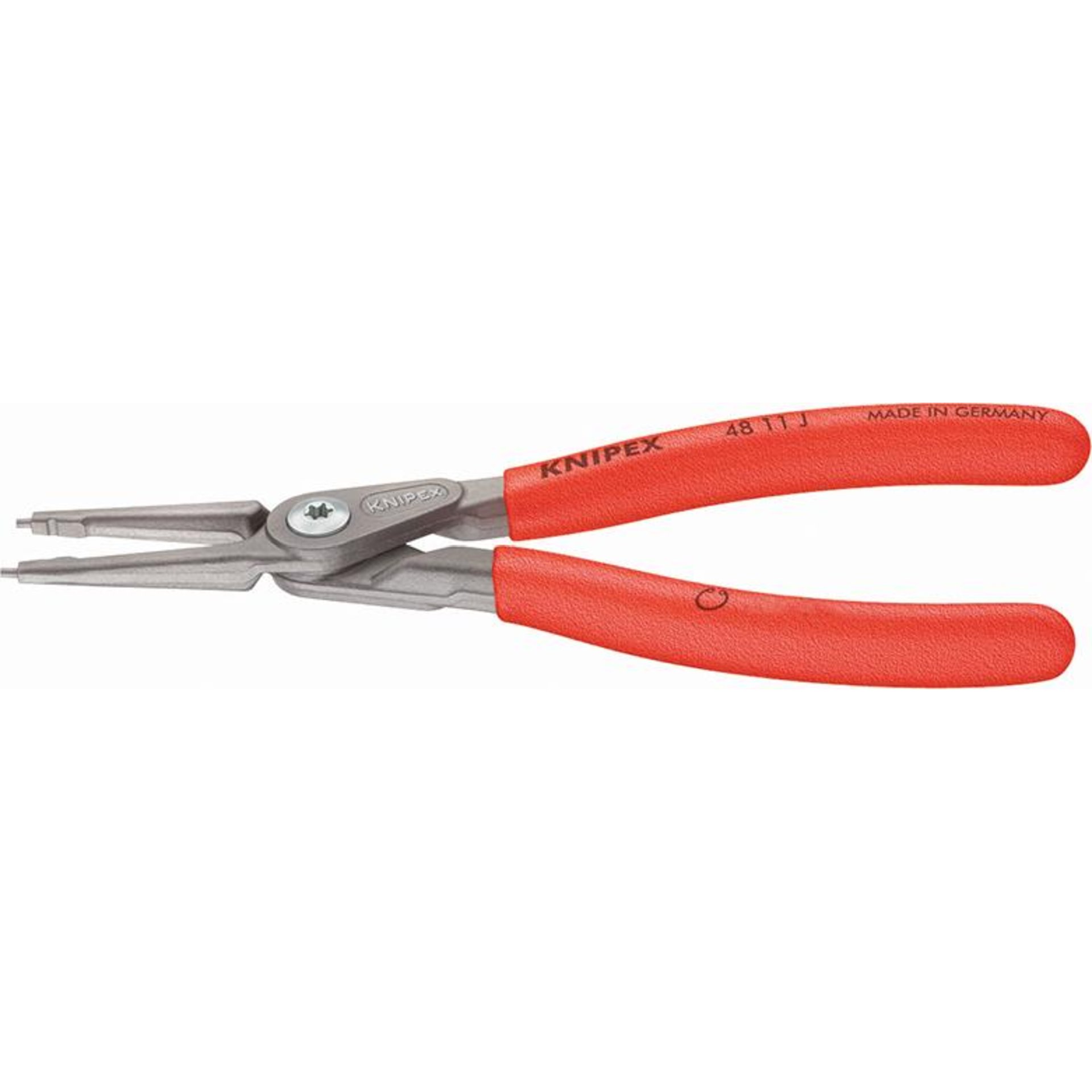 Sicherungsringzange innengerade grau atramentiert J0 mm KNIPEX