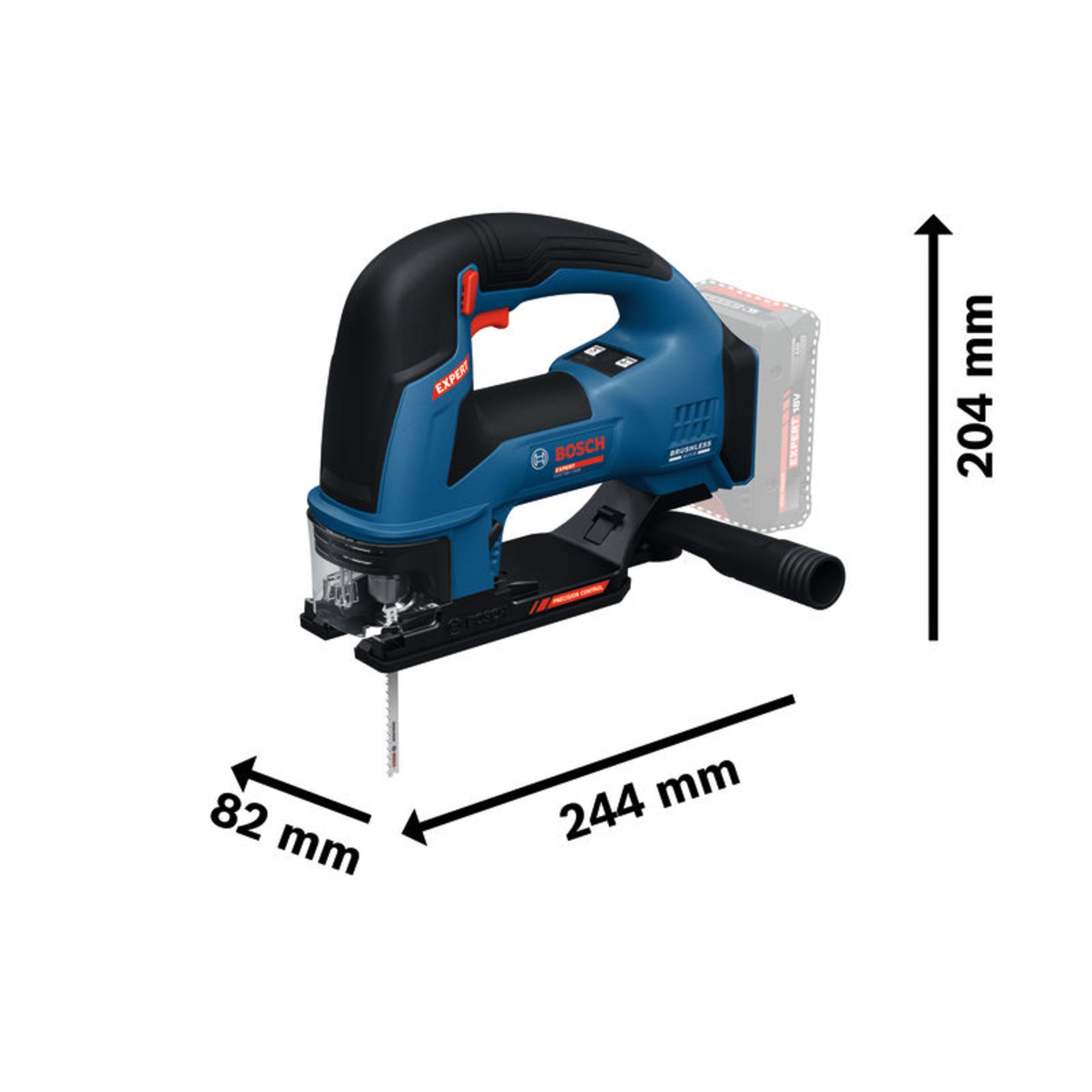 Stichsäge EXST18V-155B