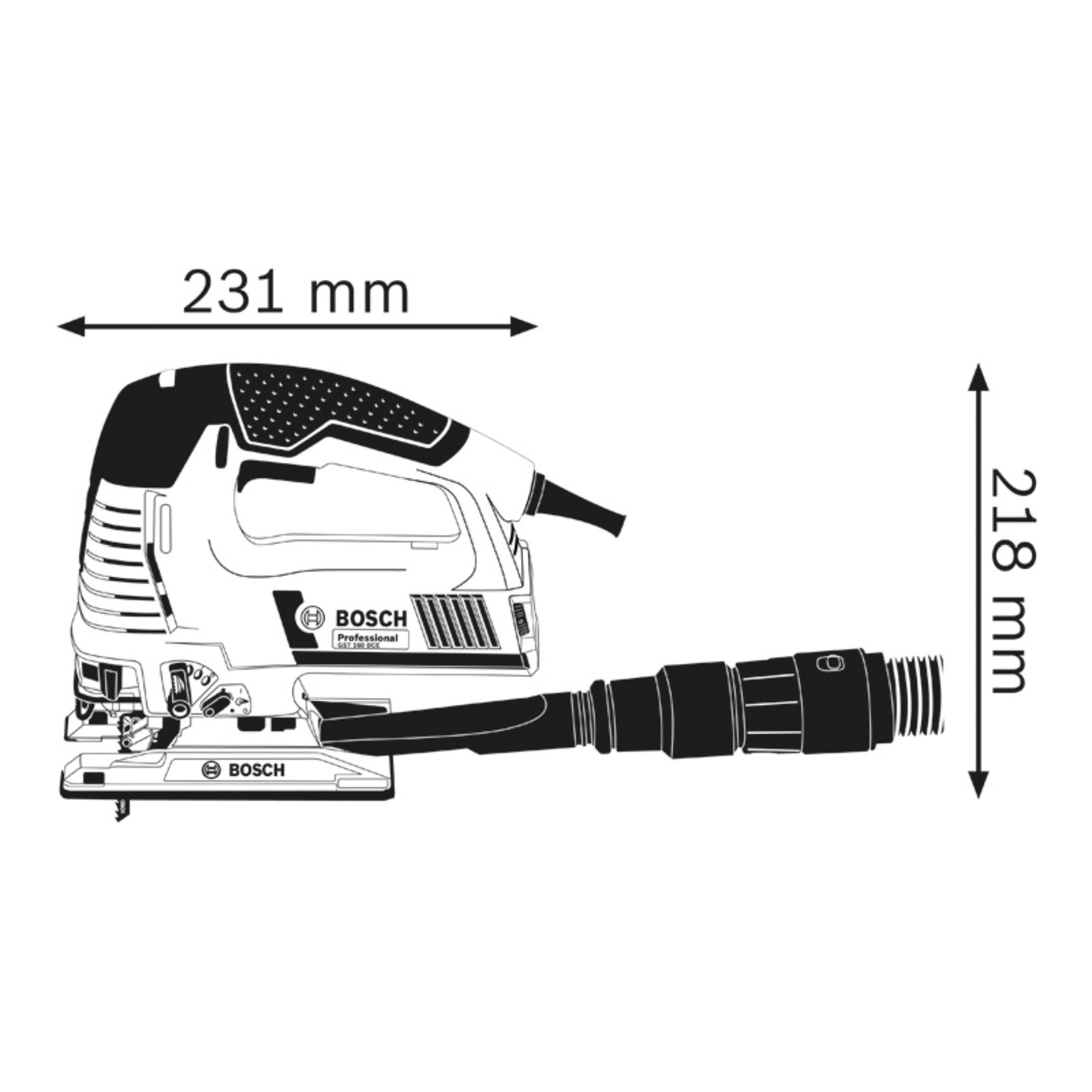 Stichsäge GST 160 BCE