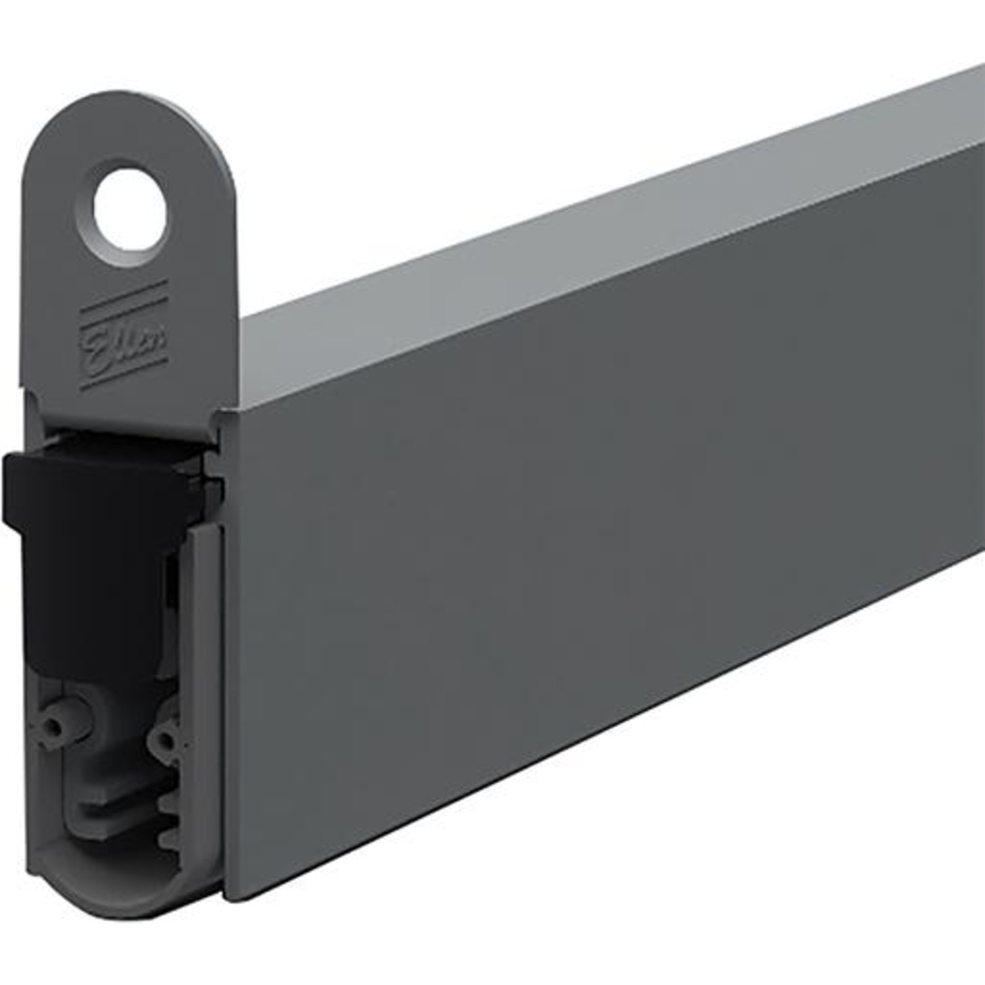 EllenMatic Soundproof ,Alu.bl,silb.L833mm