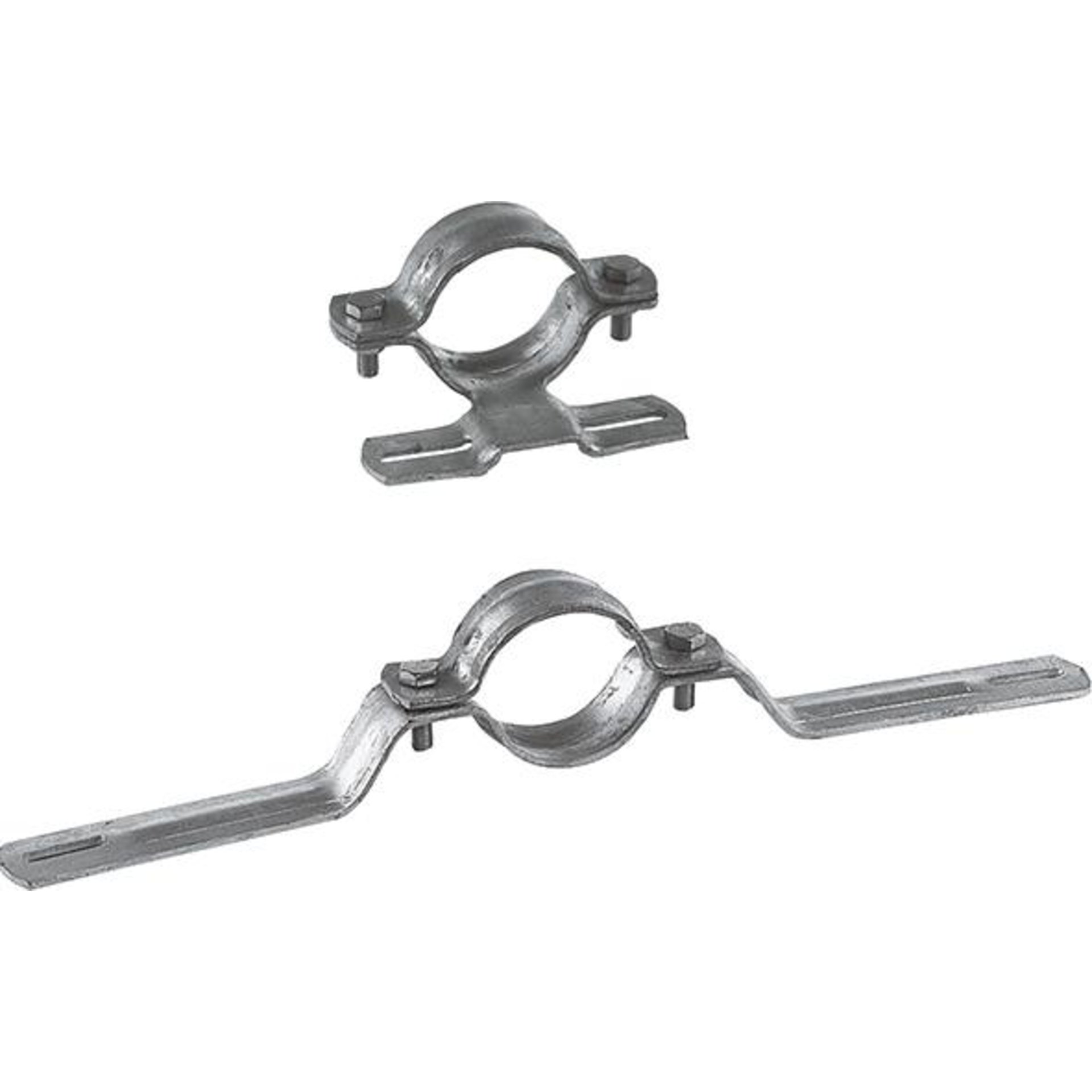 Rohrschelle R107, 70mm, verzinkt mit Schrauben FORTIS Bau