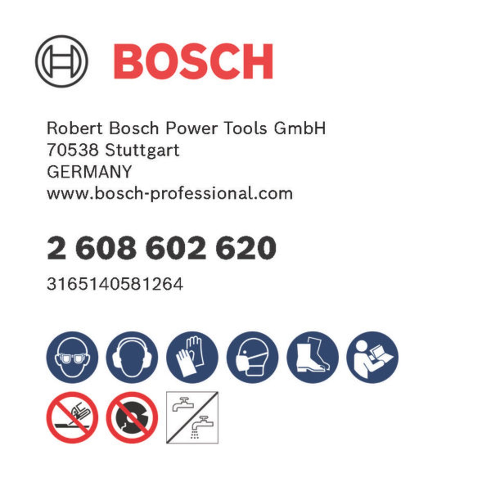 Diamanttrennscheibe Standard for Abrasive, 300 x 20,00/25,40 x 2,8 x 10 mm