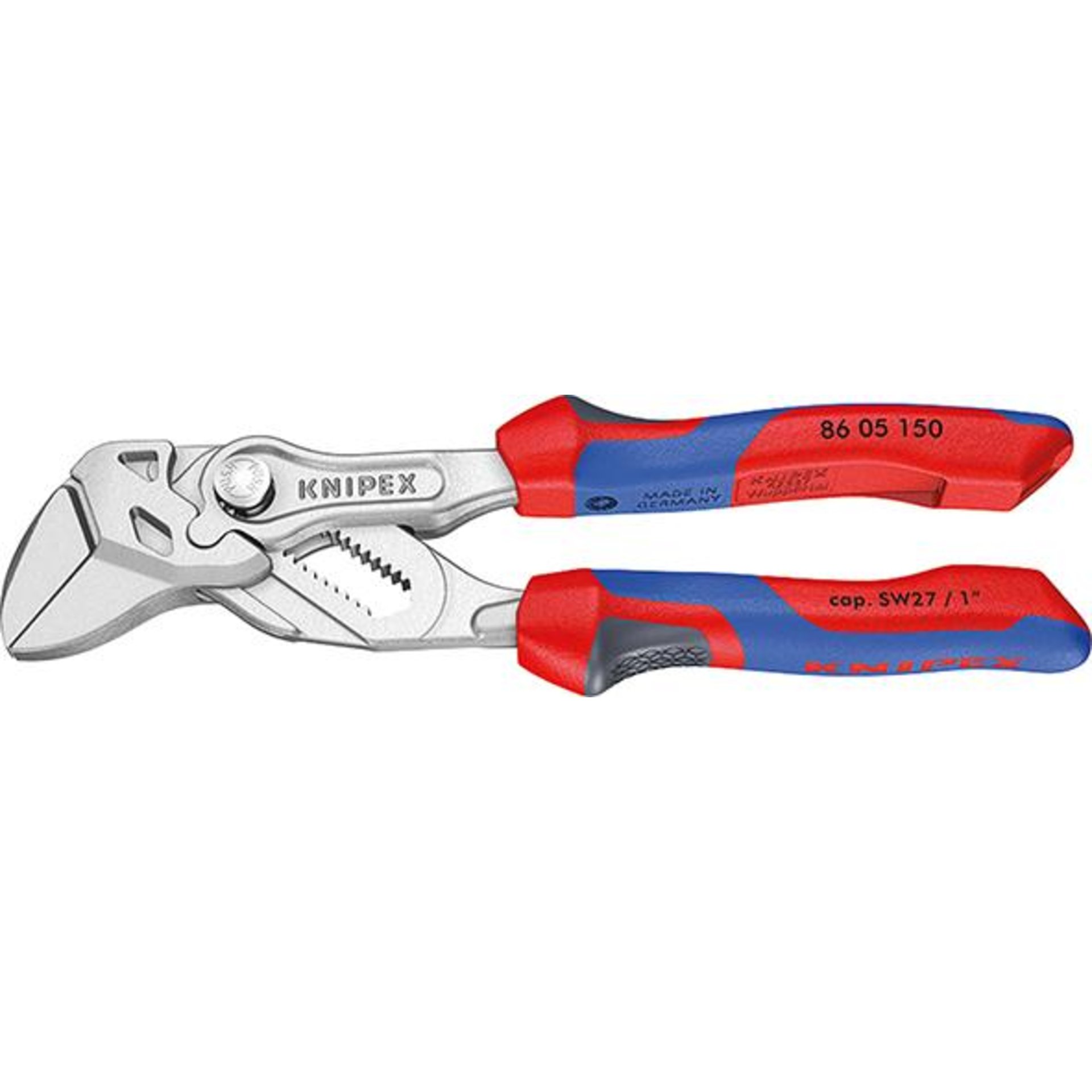 Zangenschlüssel mit 2-Komponenten-Griffen 150mm KNIPEX