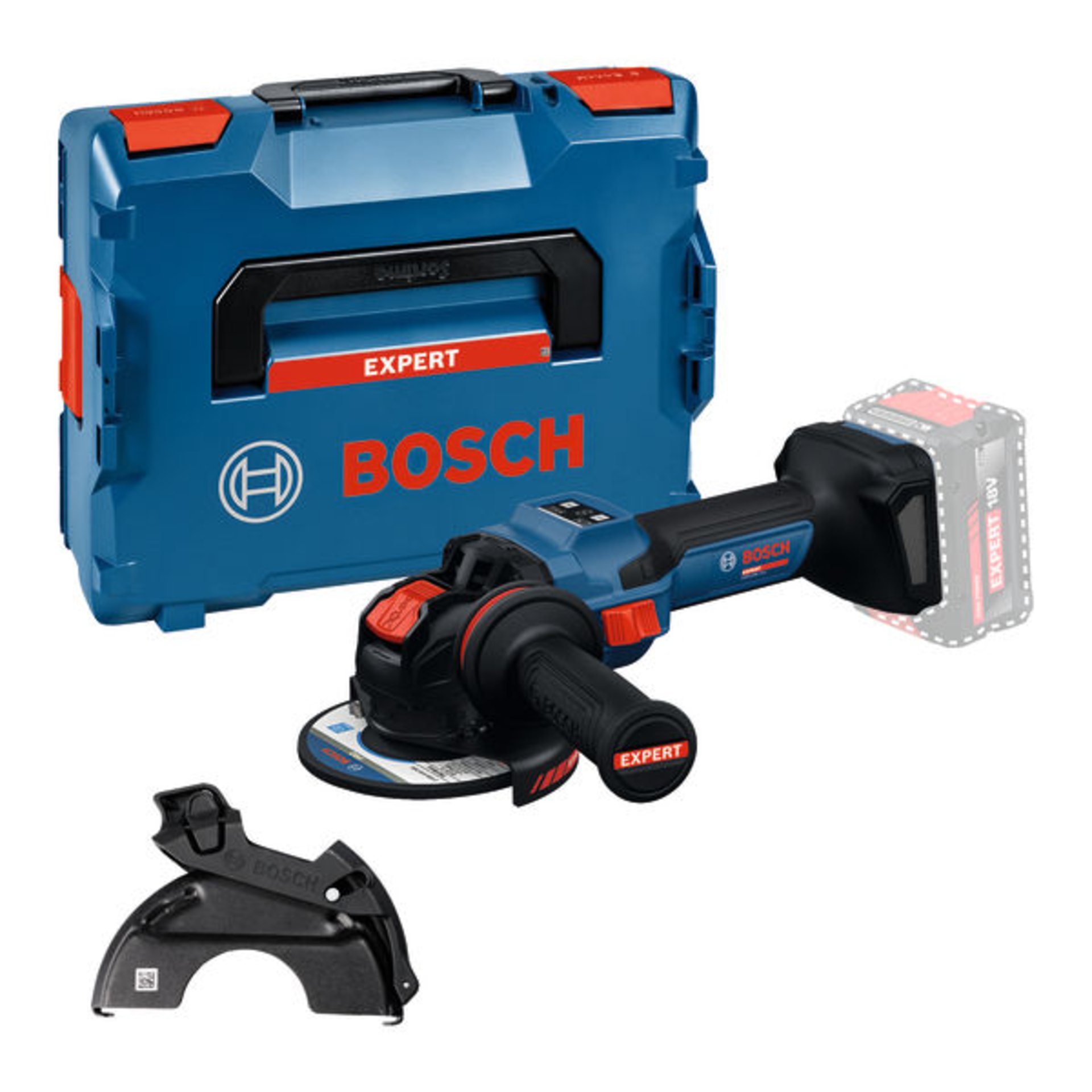 Akku-Winkelschleifer mit X-LOCK EXWX18V-15S