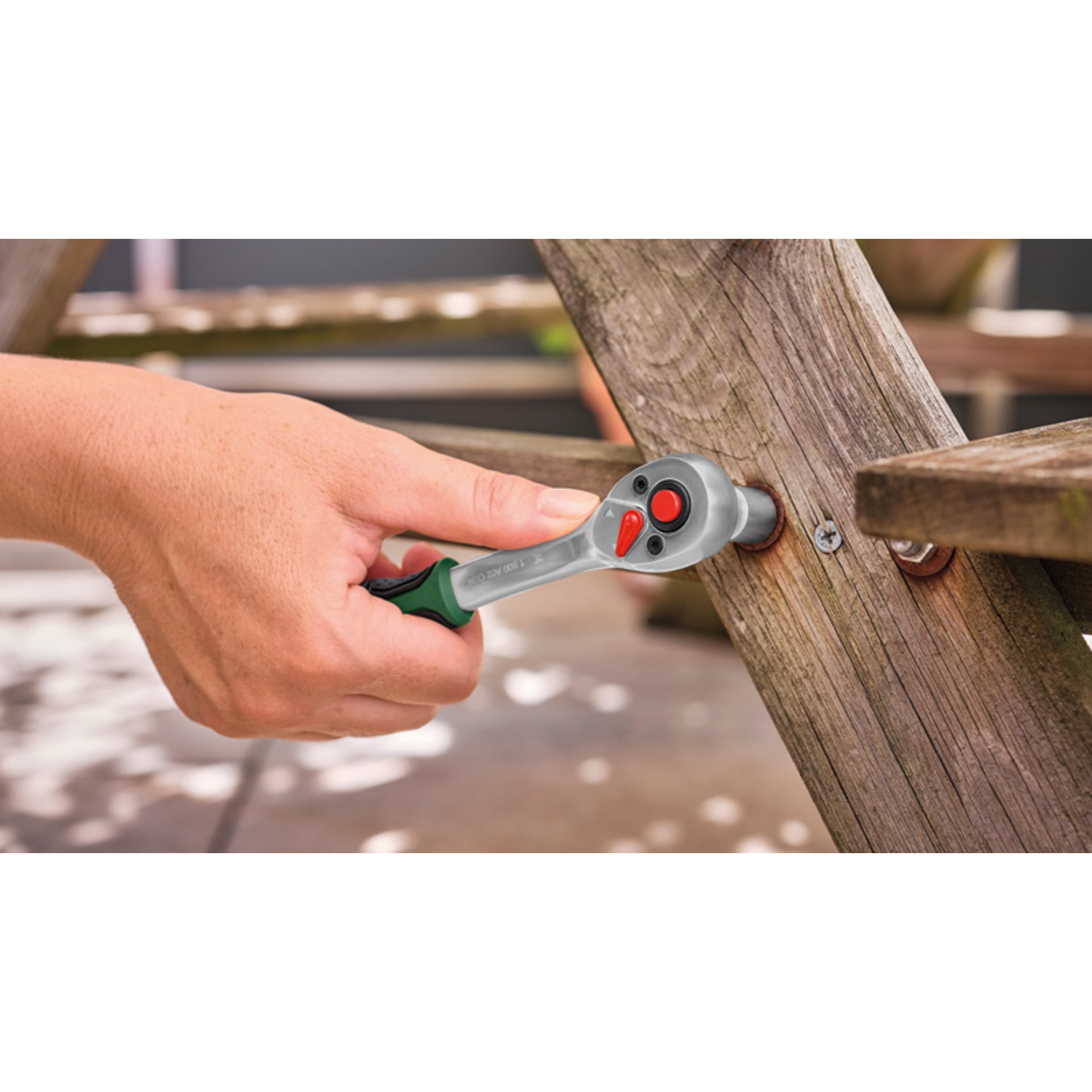 Handwerkzeuge 1/4"- + 1/2"-Ratschen-Set