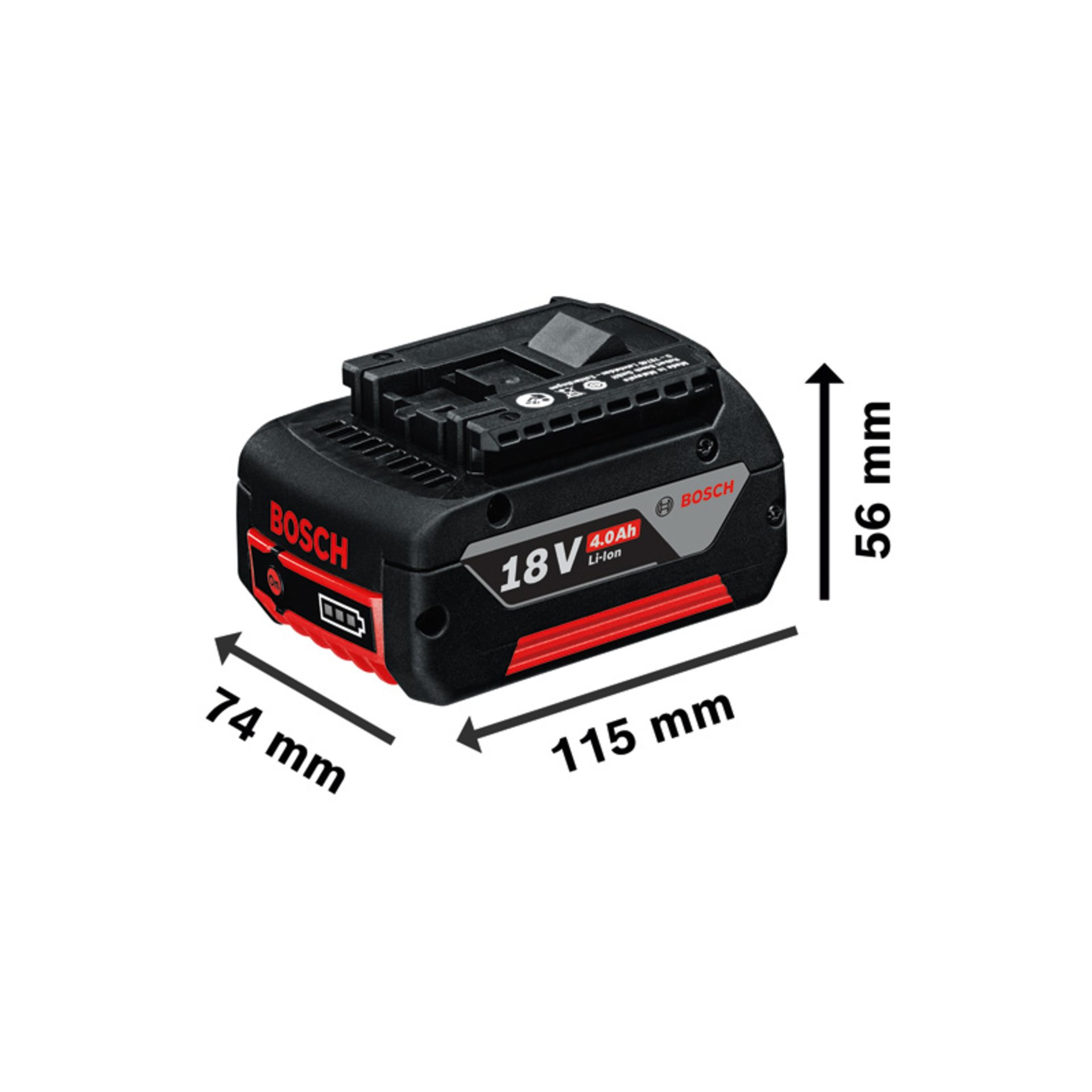 Akkupack 6x GBA 18V 4,0Ah