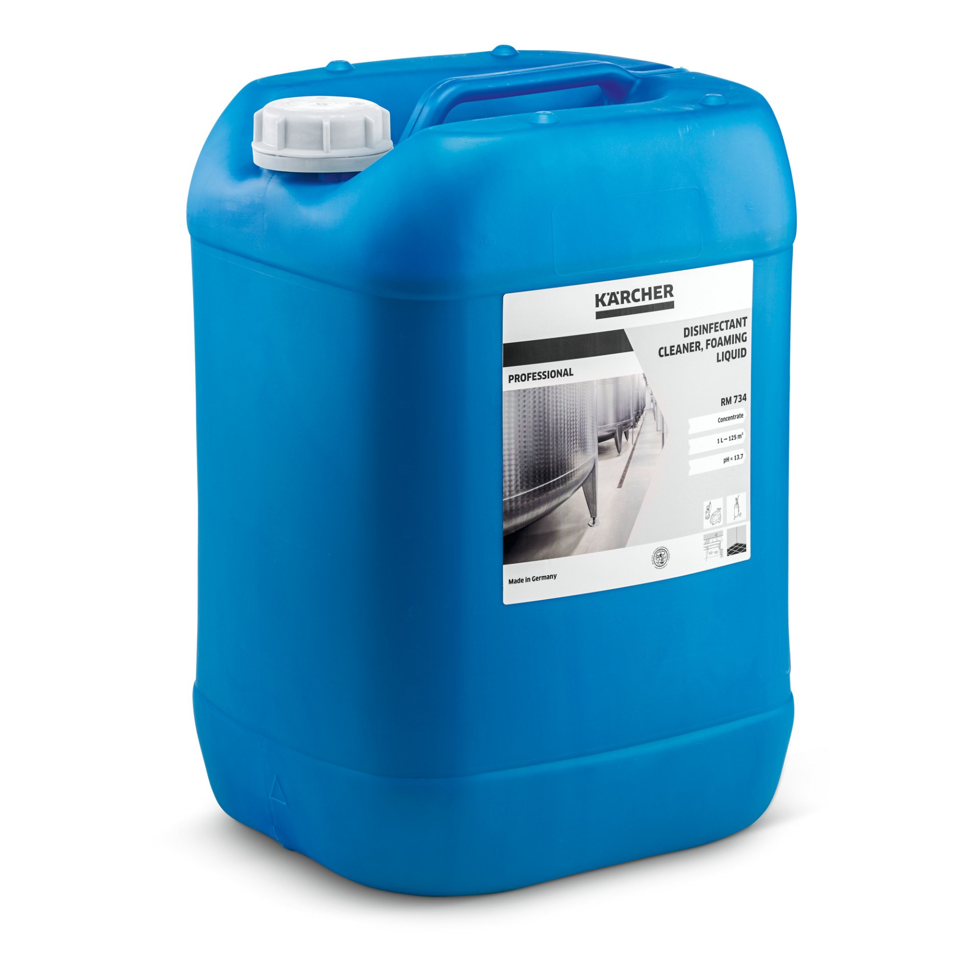 Kärcher Desinfektionsreiniger, Schaum, alkalisch RM 734   20 l