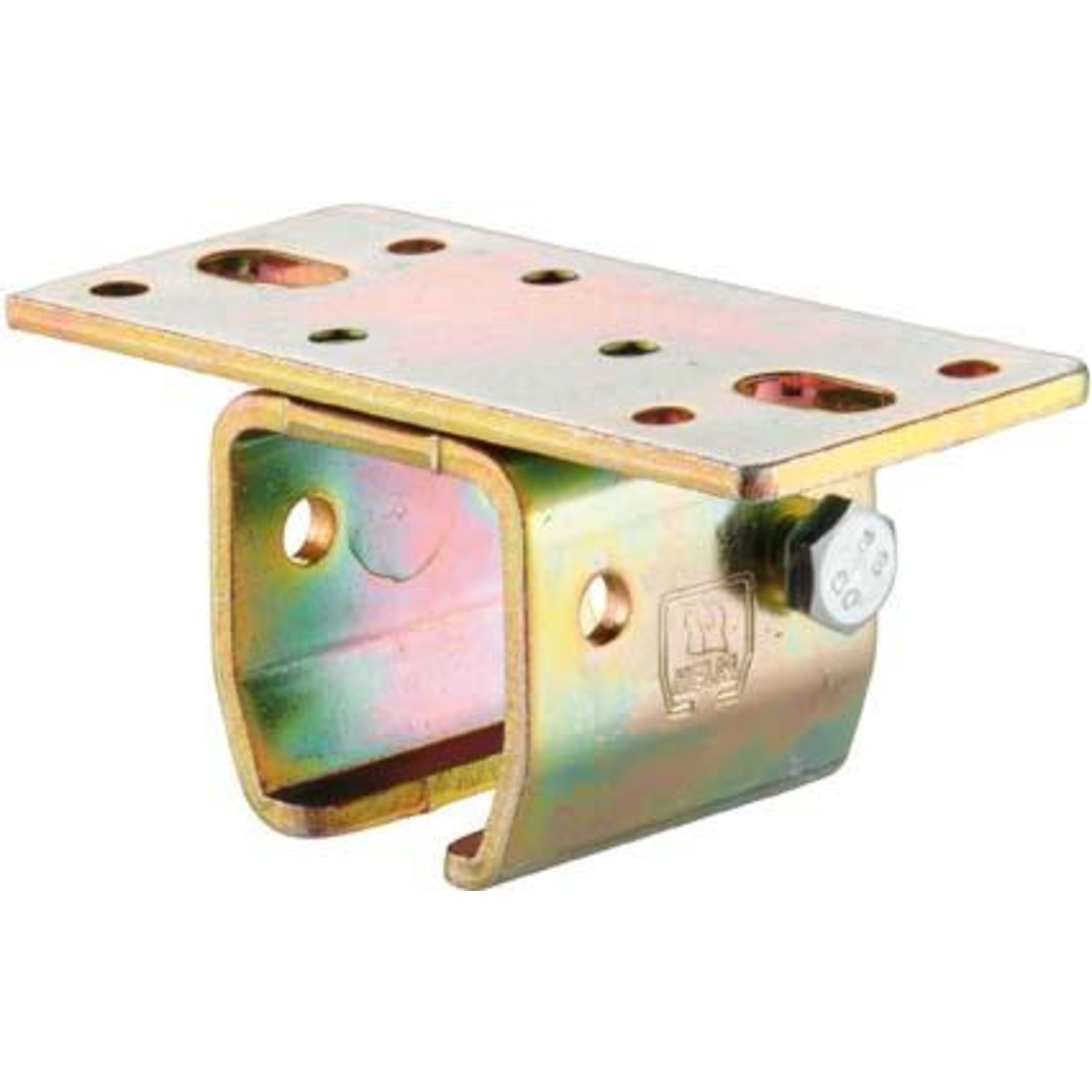 HELM 302 Deckenmuffe, Stahl verzinkt, gelb, Profilhalter f Profil 300, ohne Niveauausgleich