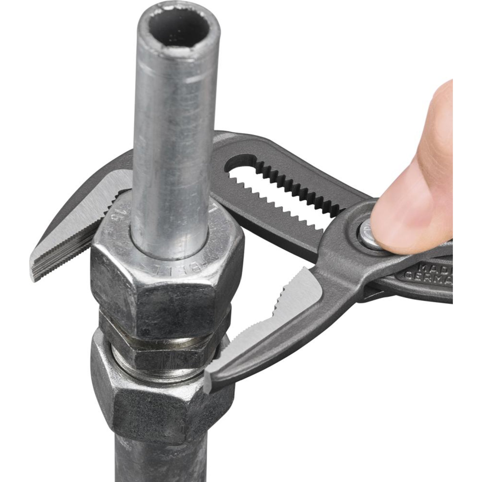 Wasserpumpenzange Cobra ES mit Kunststoffgriffe 180mm KNIPEX