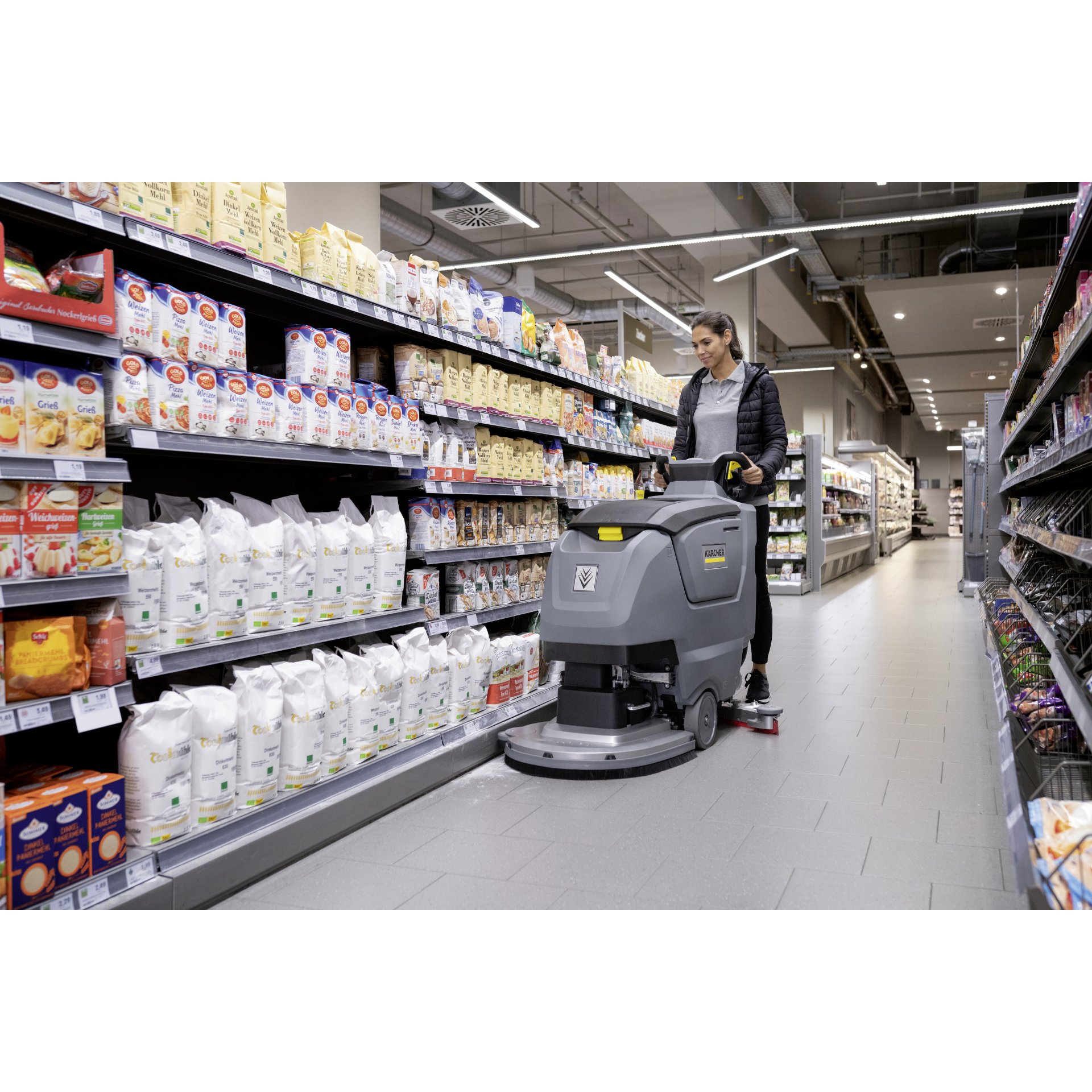 Kärcher Scheuersaugmaschine B 50 W Bp Pack 115Ah+D51+Dose+Rinse+AF
