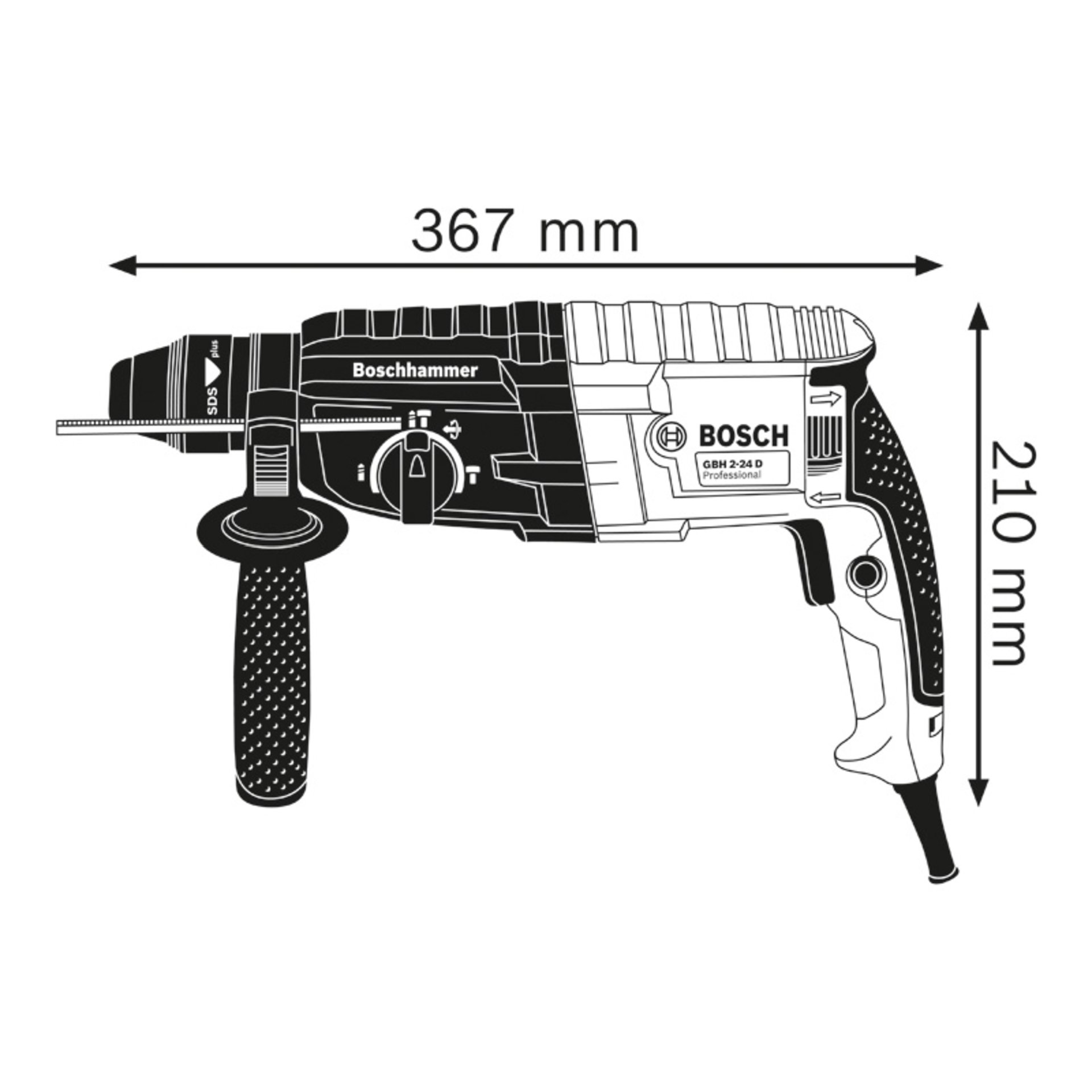 Bohrhammer mit SDS plus GBH 240