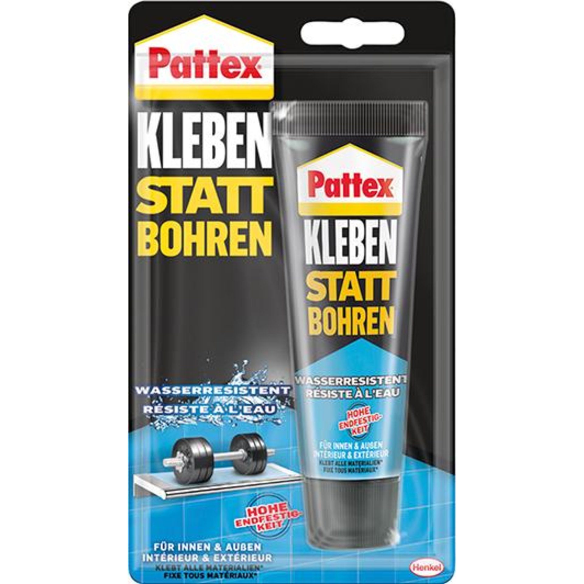 Pattex Kleben statt Bohren wasserresistent Tube 142g