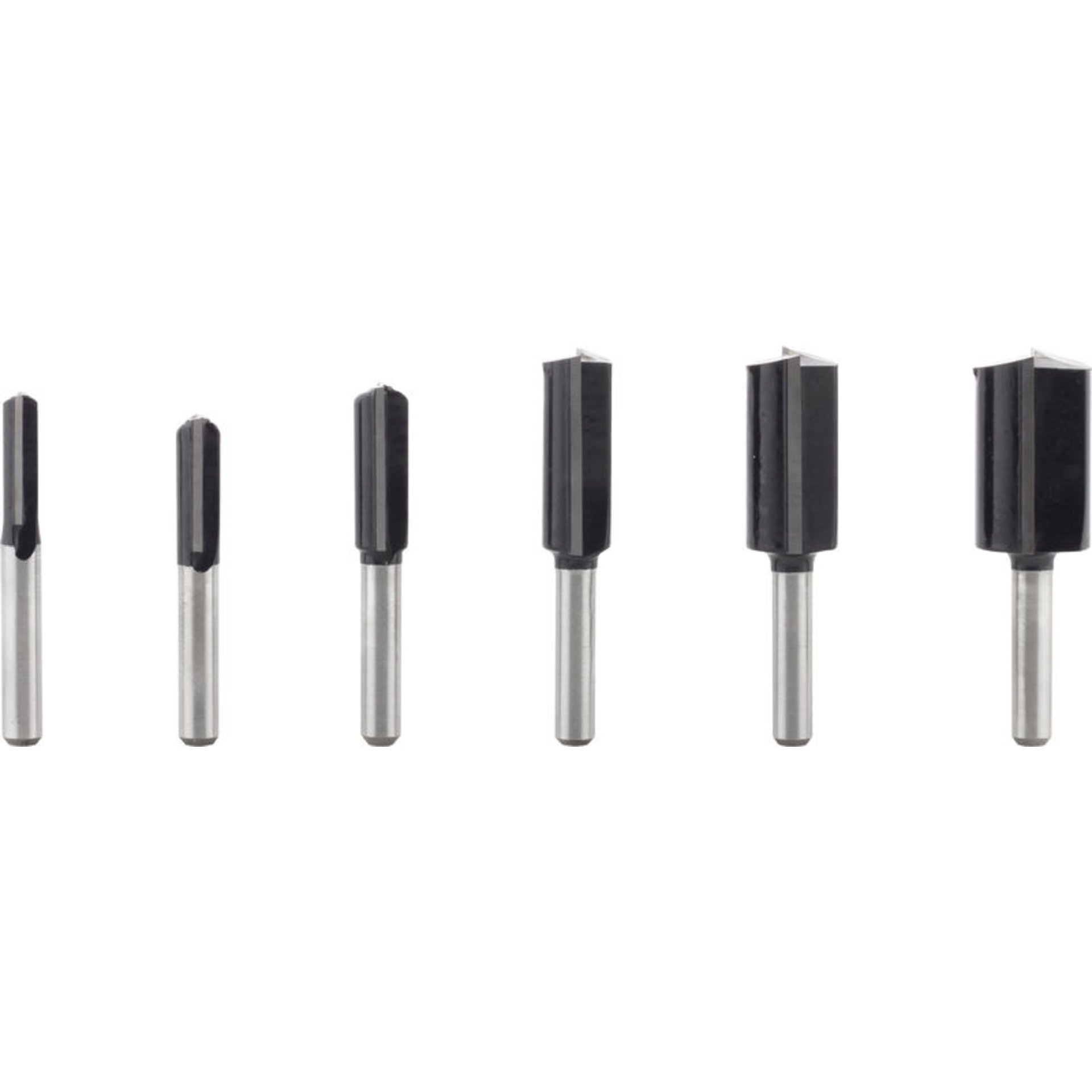 PRO Nutfräser- Set, Schaft 1/4", 6-tlg.