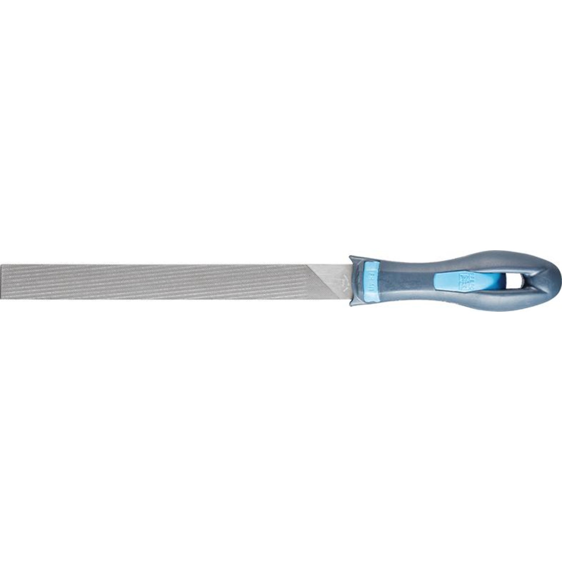 Flachstumpf-Feile m. Heft200mm H1 Pferd
