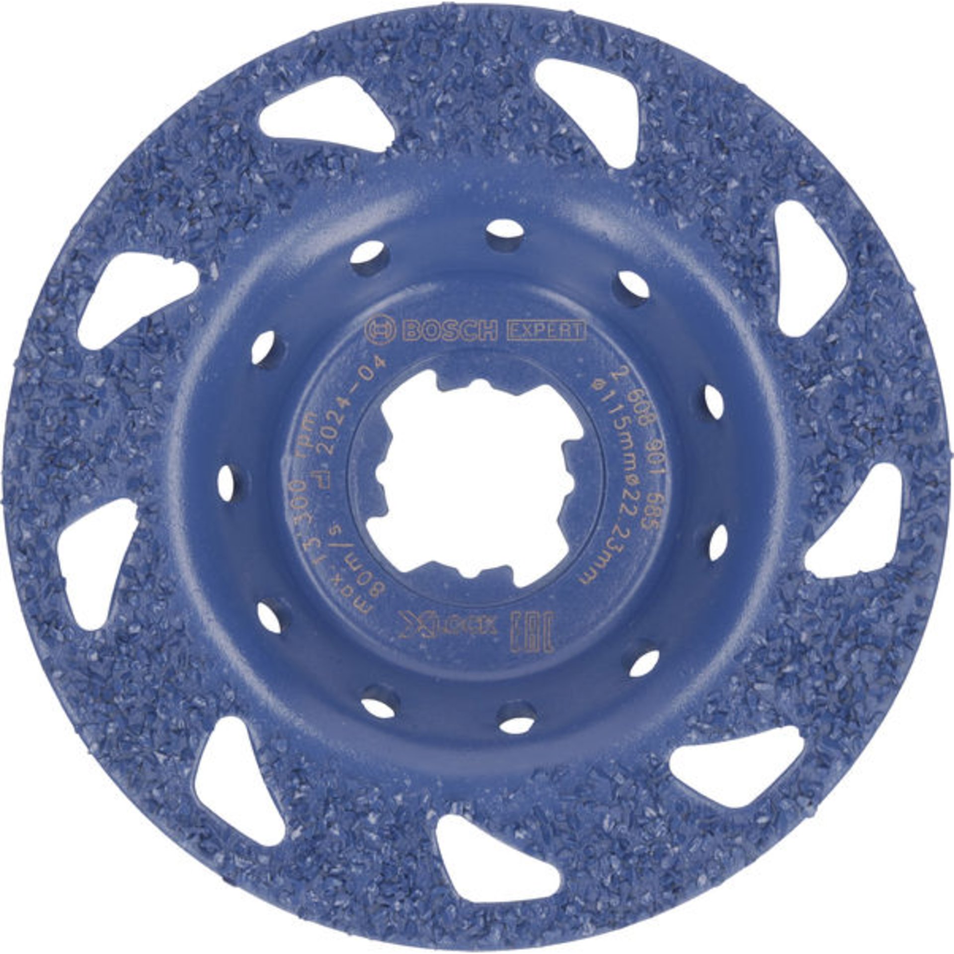 EXPERT Multi Material Carbide-Topfscheibe med., flach, X-LOCK, 115 mm, 22,23 mm