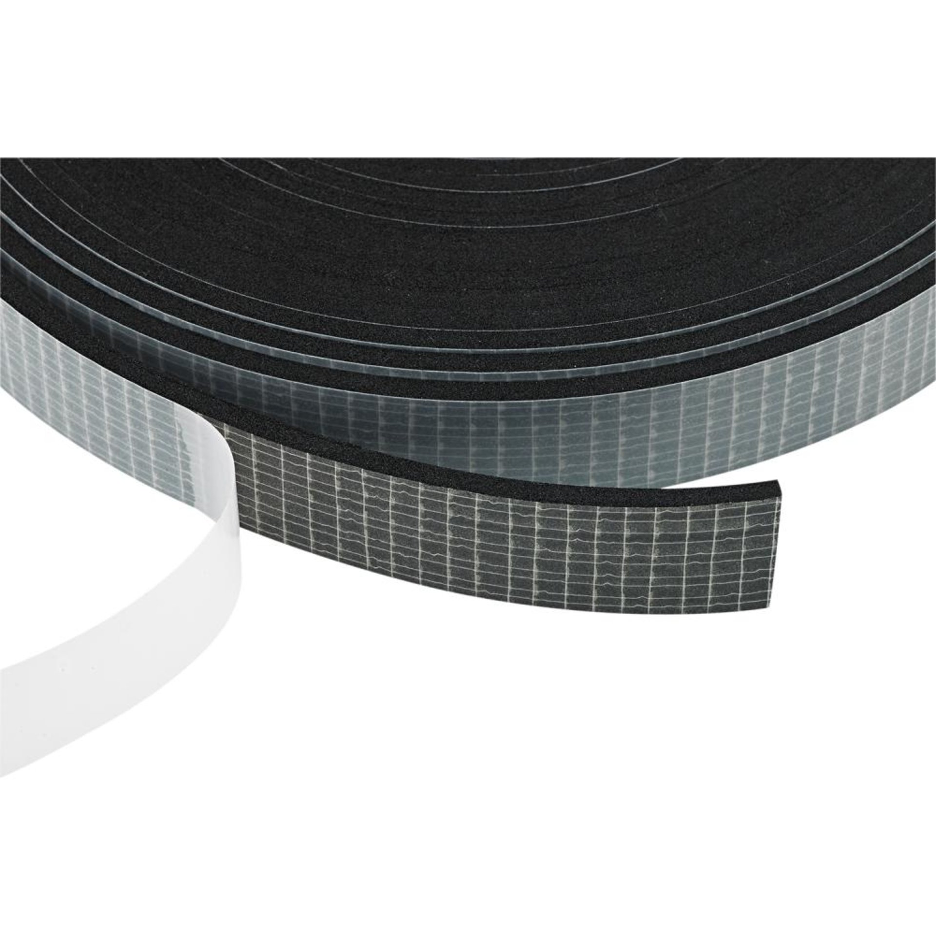 Zellkautschukstreifen EPDM, 38x8mm, 10m einseitig selbstklebend FORTIS