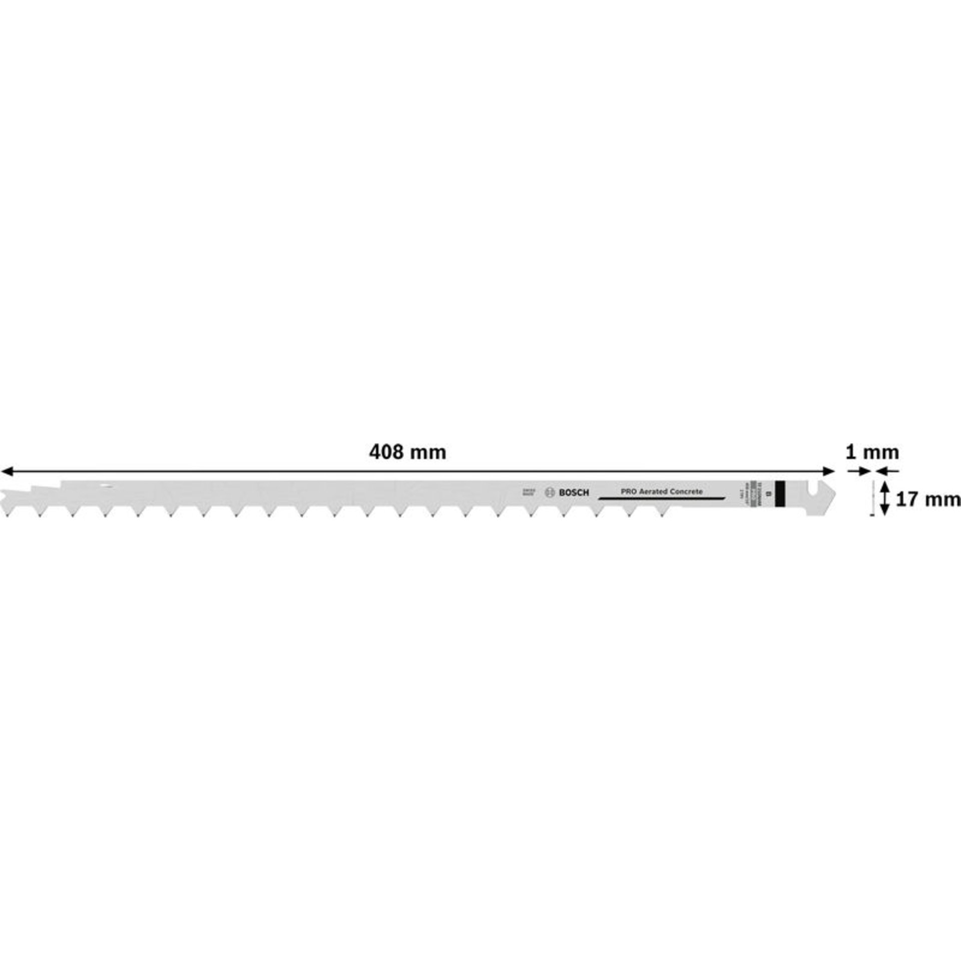 PRO Aerated Concrete TF350NHM Tandemsägeblatt-Set, 408 mm, 2-tlg.