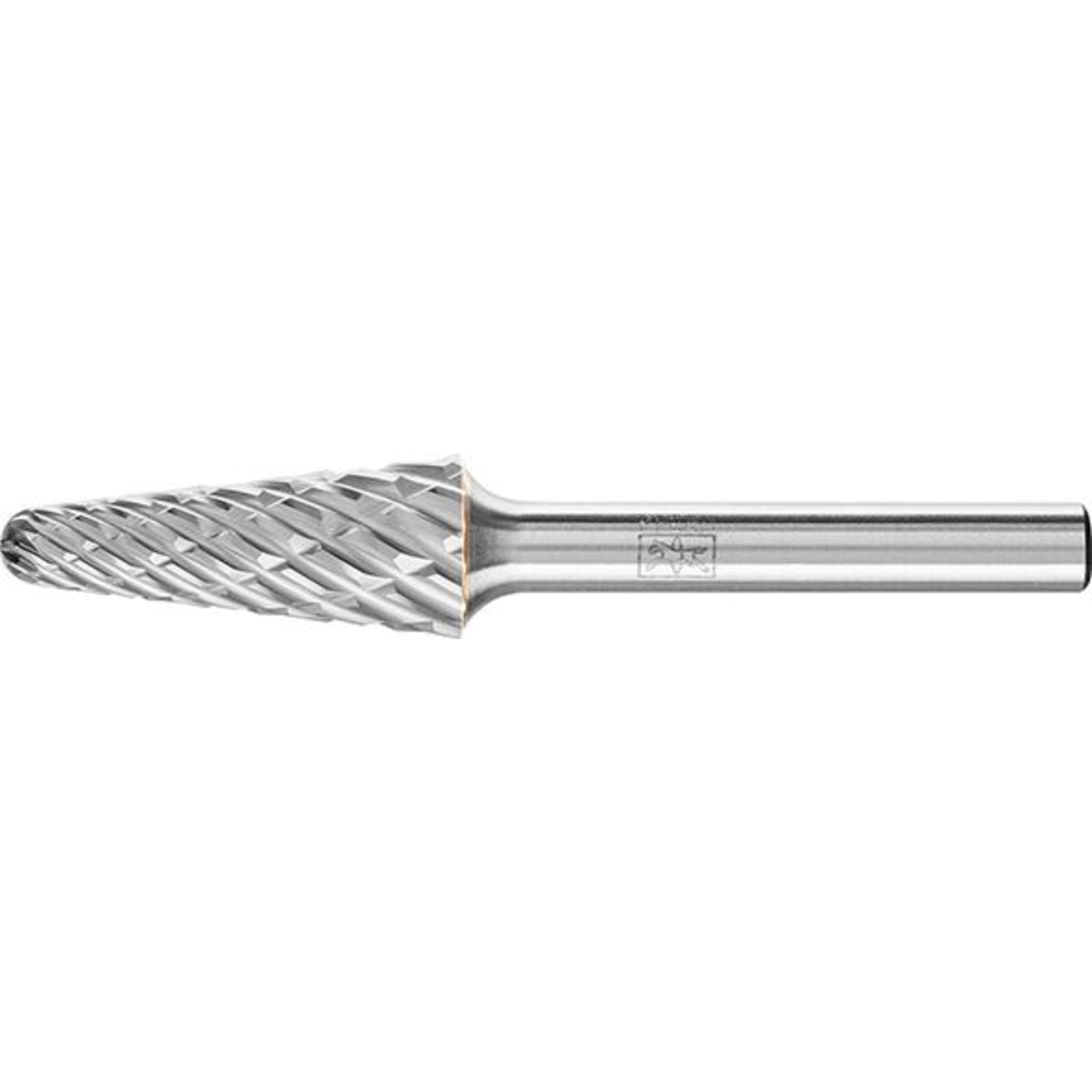 Frässtift HM Rundkegelform 1230 STEEL 6mm 12x30mm Pferd