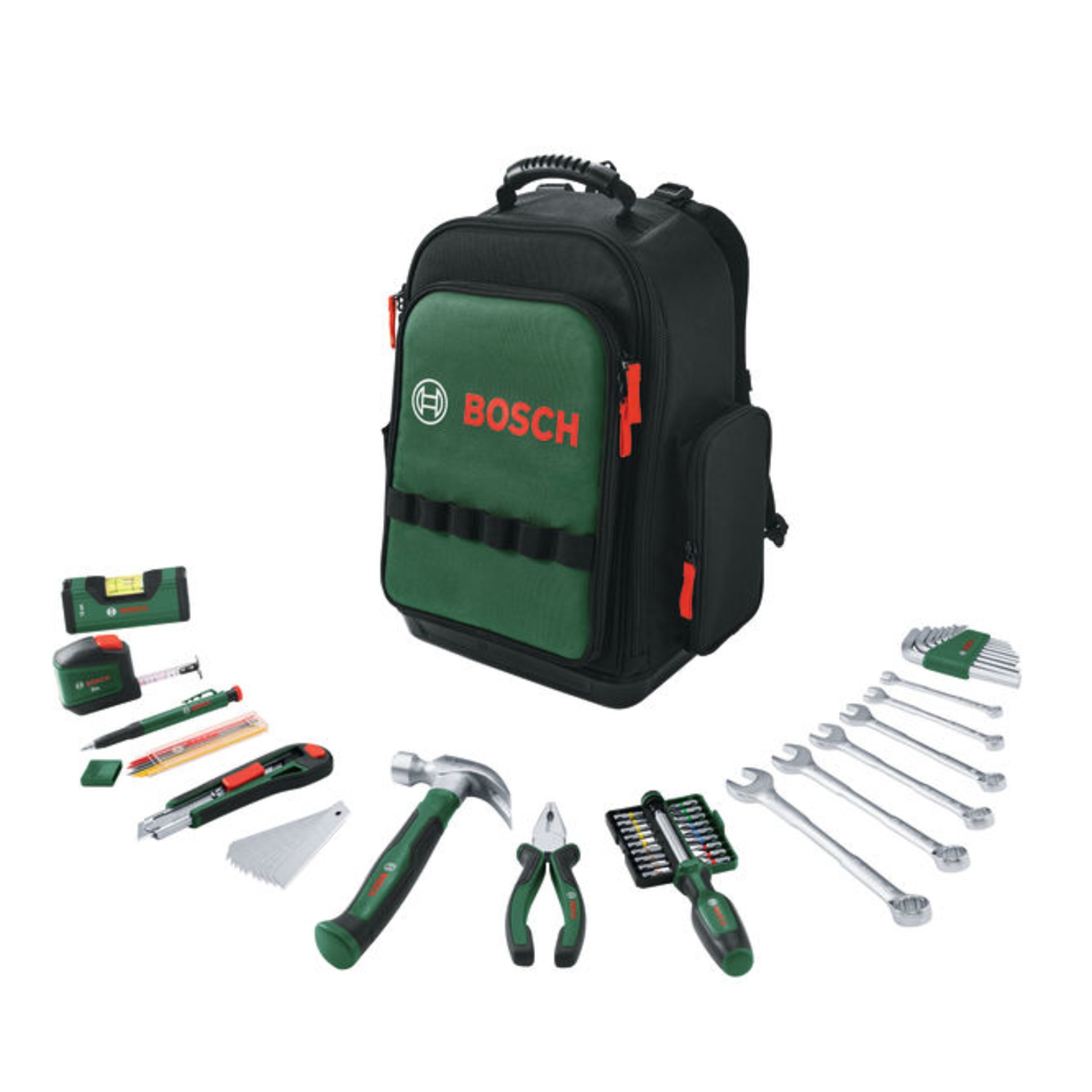 Handwerkzeuge Werkzeugrucksack-Set 60-teilig