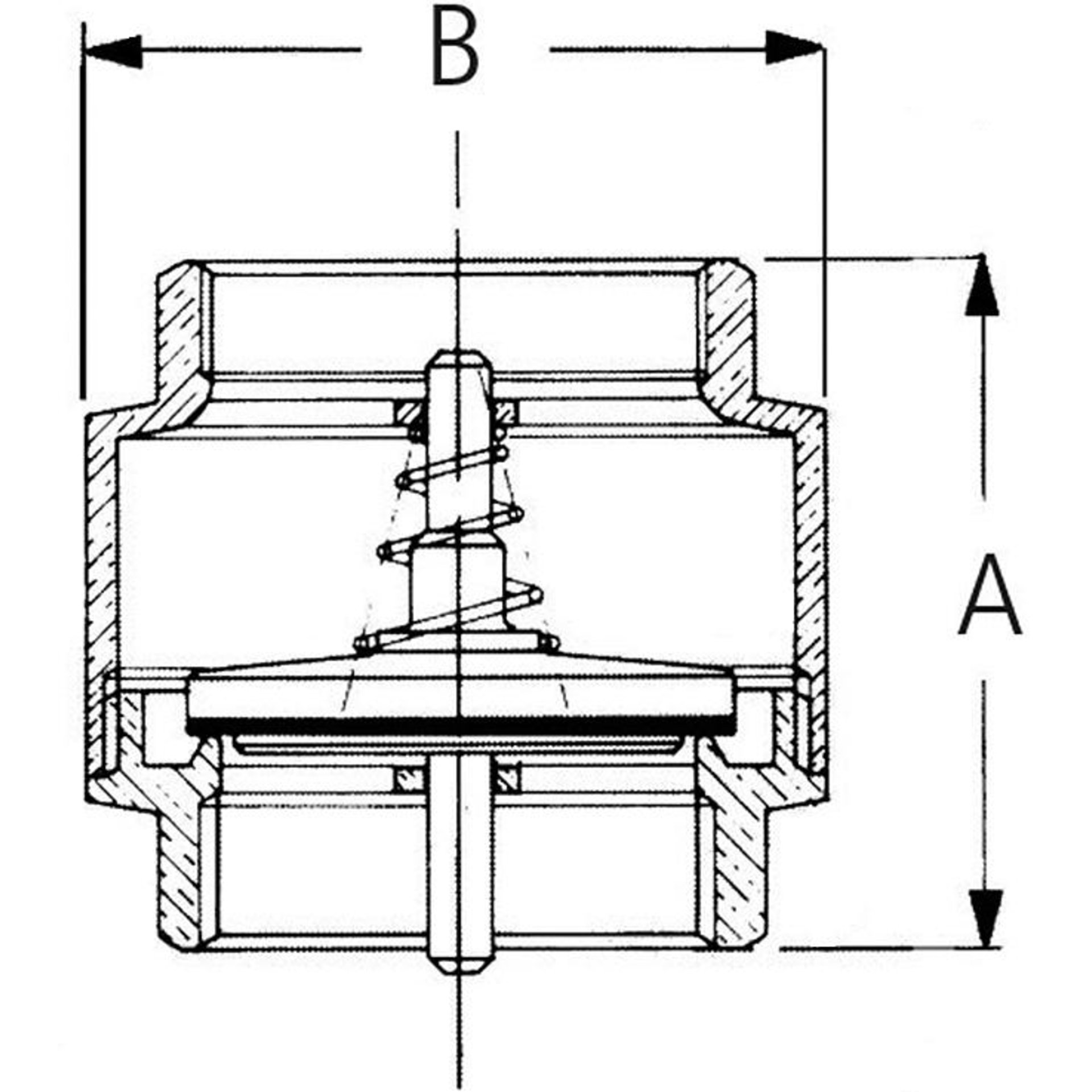 GEKA Zwischenventil MS, 2xIG G1",SB
