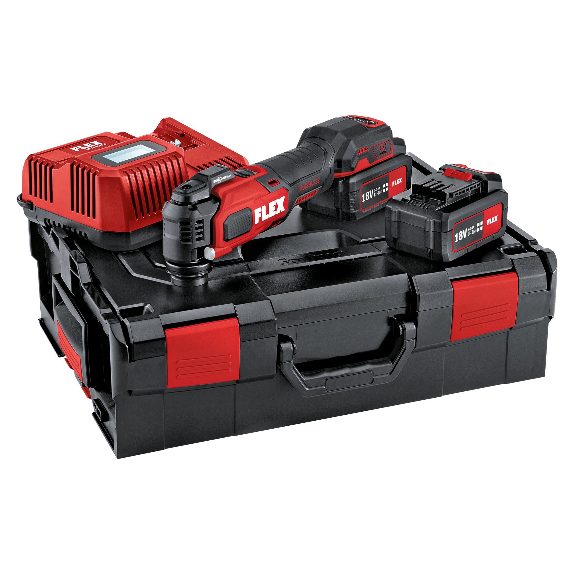Akku-Multitool 18,0 V mit StarlockMAX Aufnahme MT 18.0-EC/5.0 Set