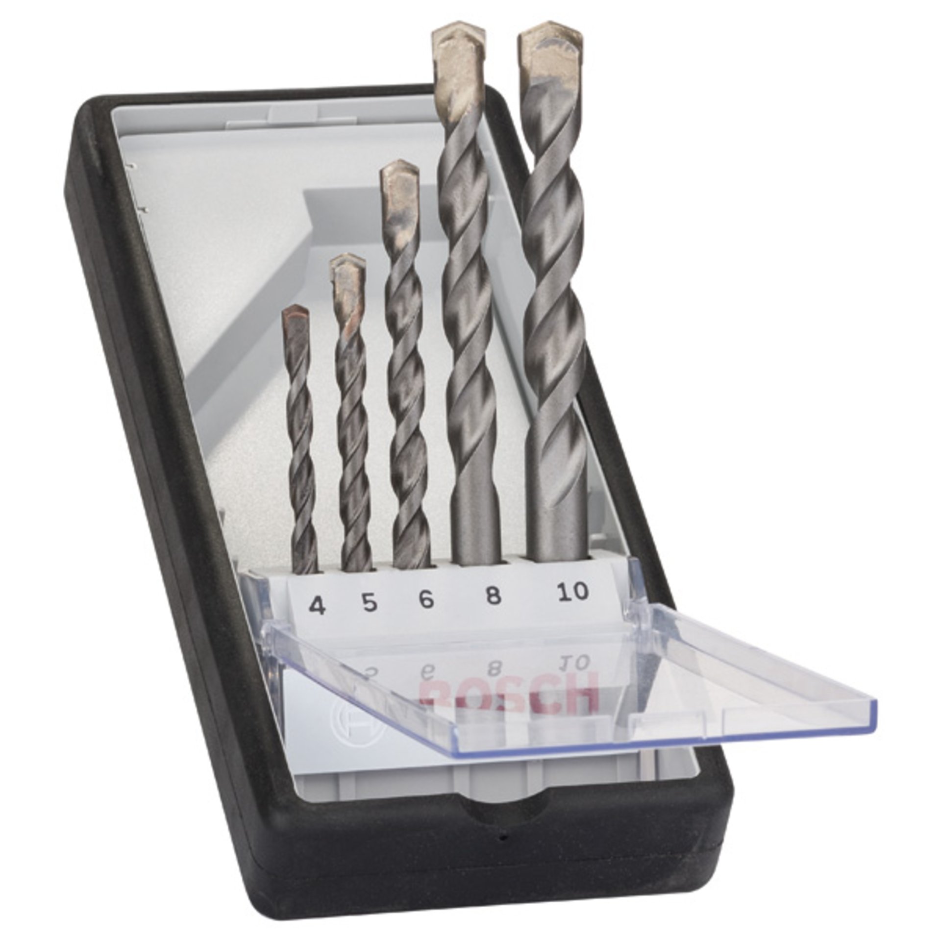 5-tlg. CYL-3 Betonbohrer-Set, Robust Line, 4-10 mm