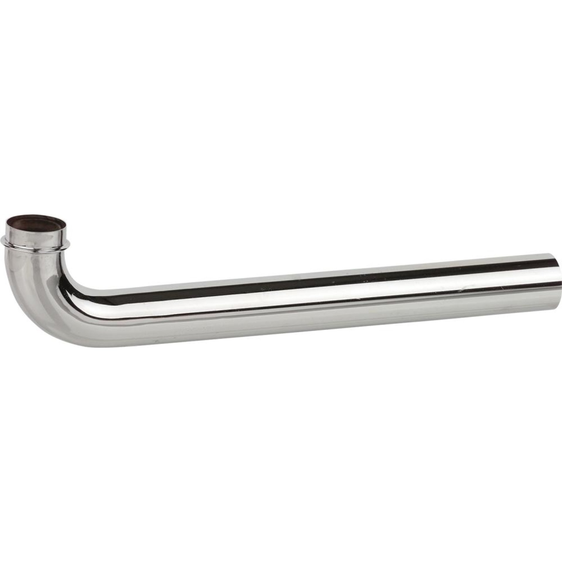Abgangsbogen, 1 1/4" x 300 mm x 32 mm Chrom,