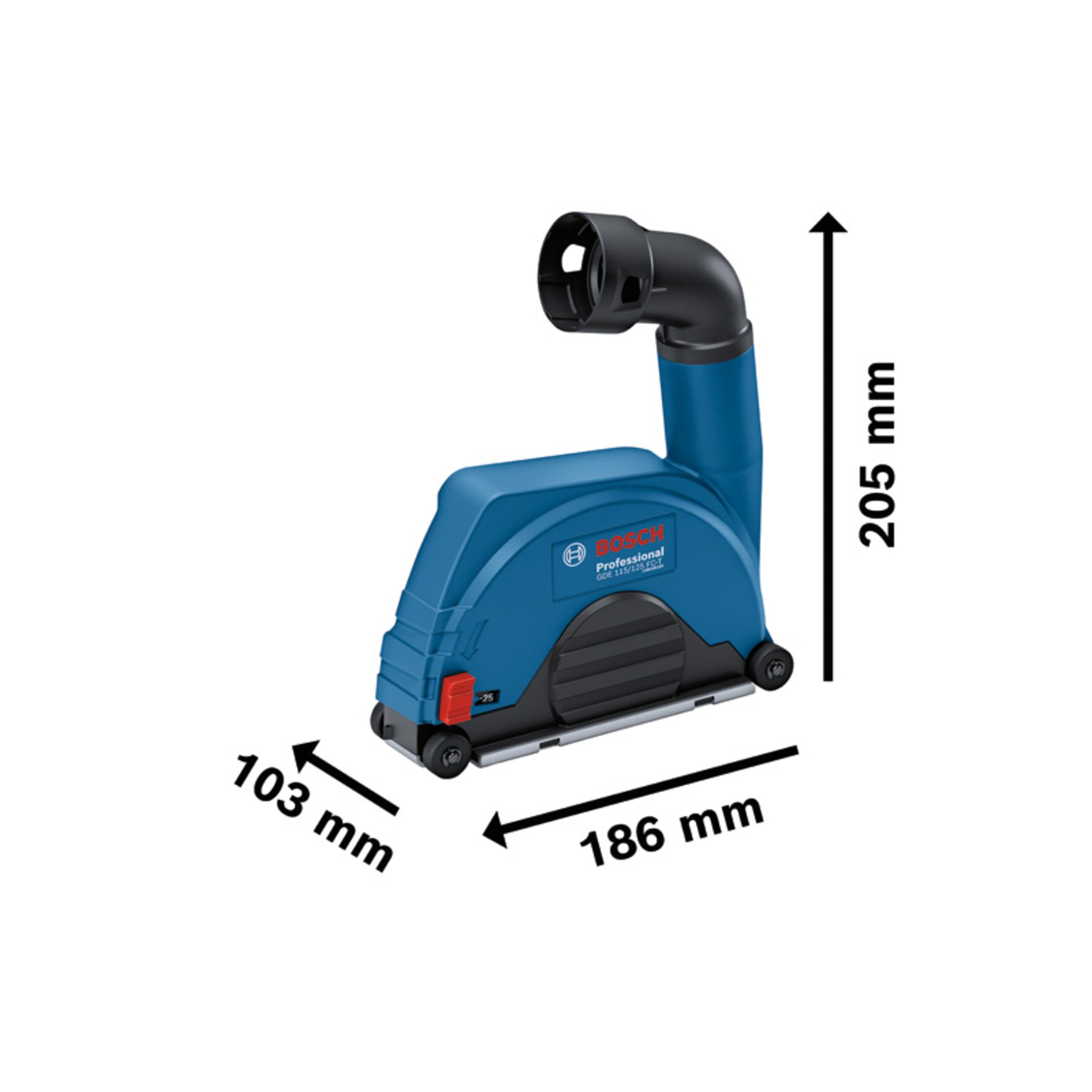 Absaughaube Full Cover GDE 115/125 FC-T, Systemzubehör
