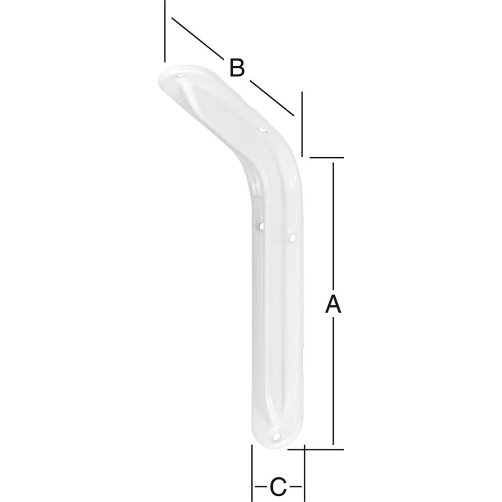 Konsole 245X165 ,weiß VORMANN