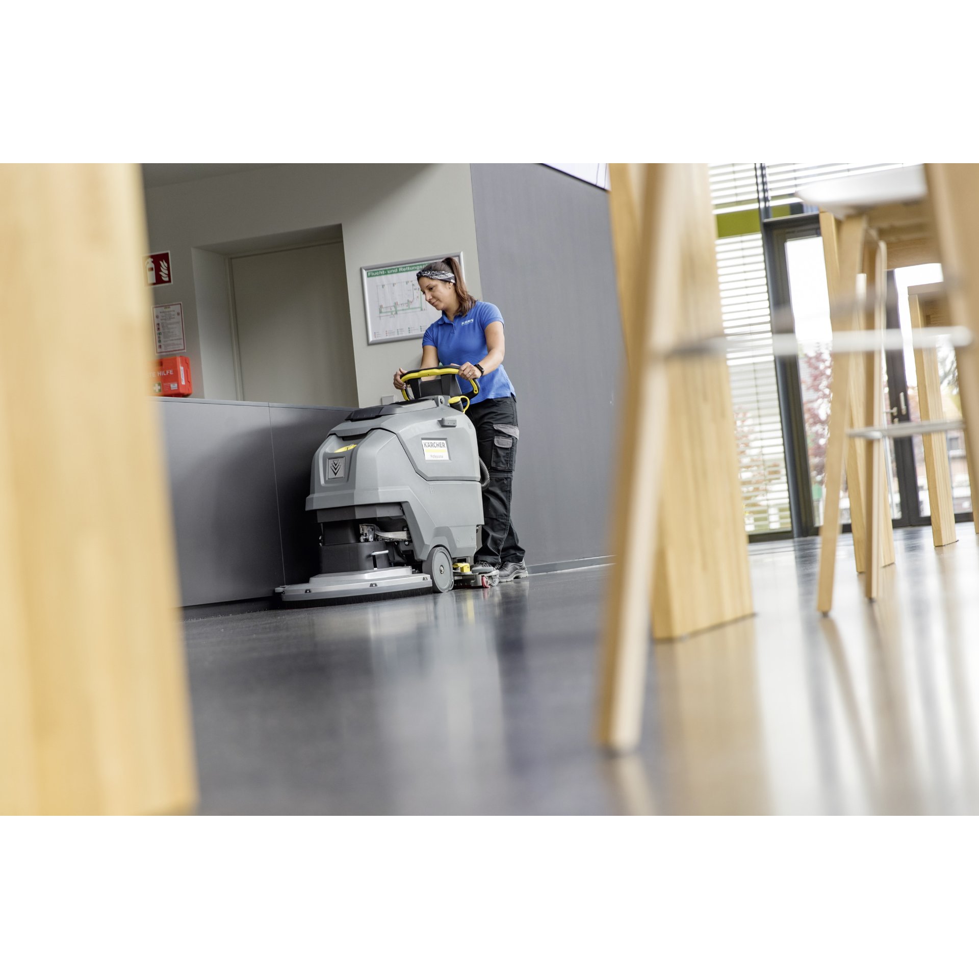Kärcher Scheuersaugmaschine BD 50/55 W Classic Bp Pack 115Ah