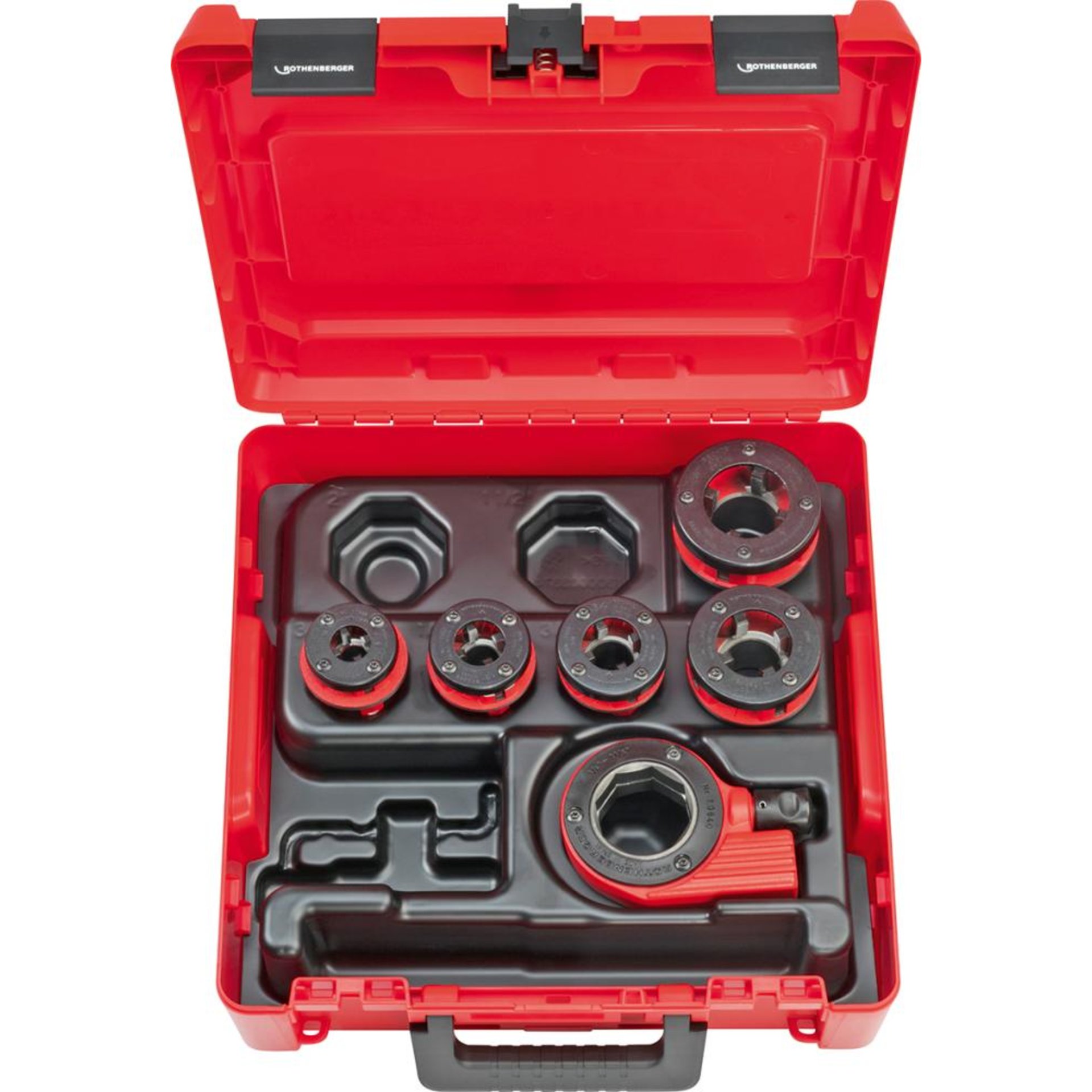 Hand-Schneidkluppen-Set 3/8-1.1/4 Zoll Rothenberger