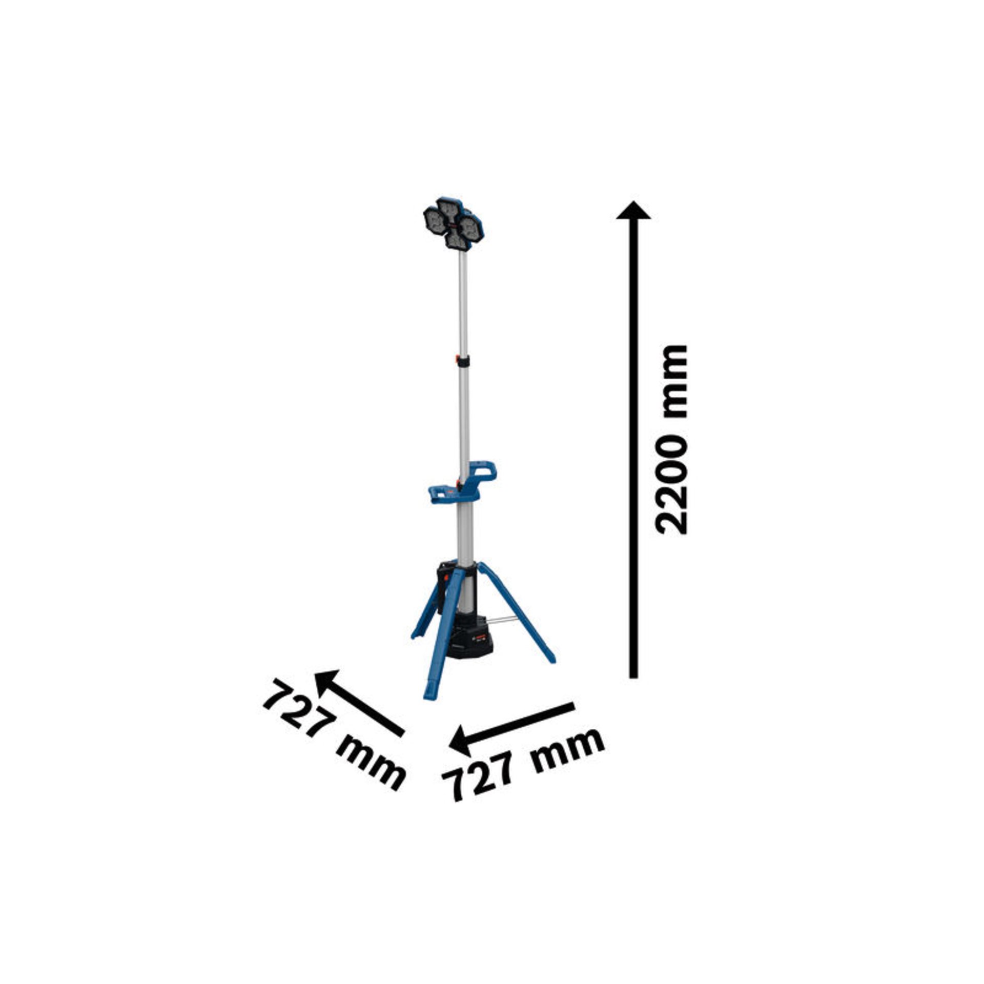 Akku-Bauleuchte GLT18V-5000
