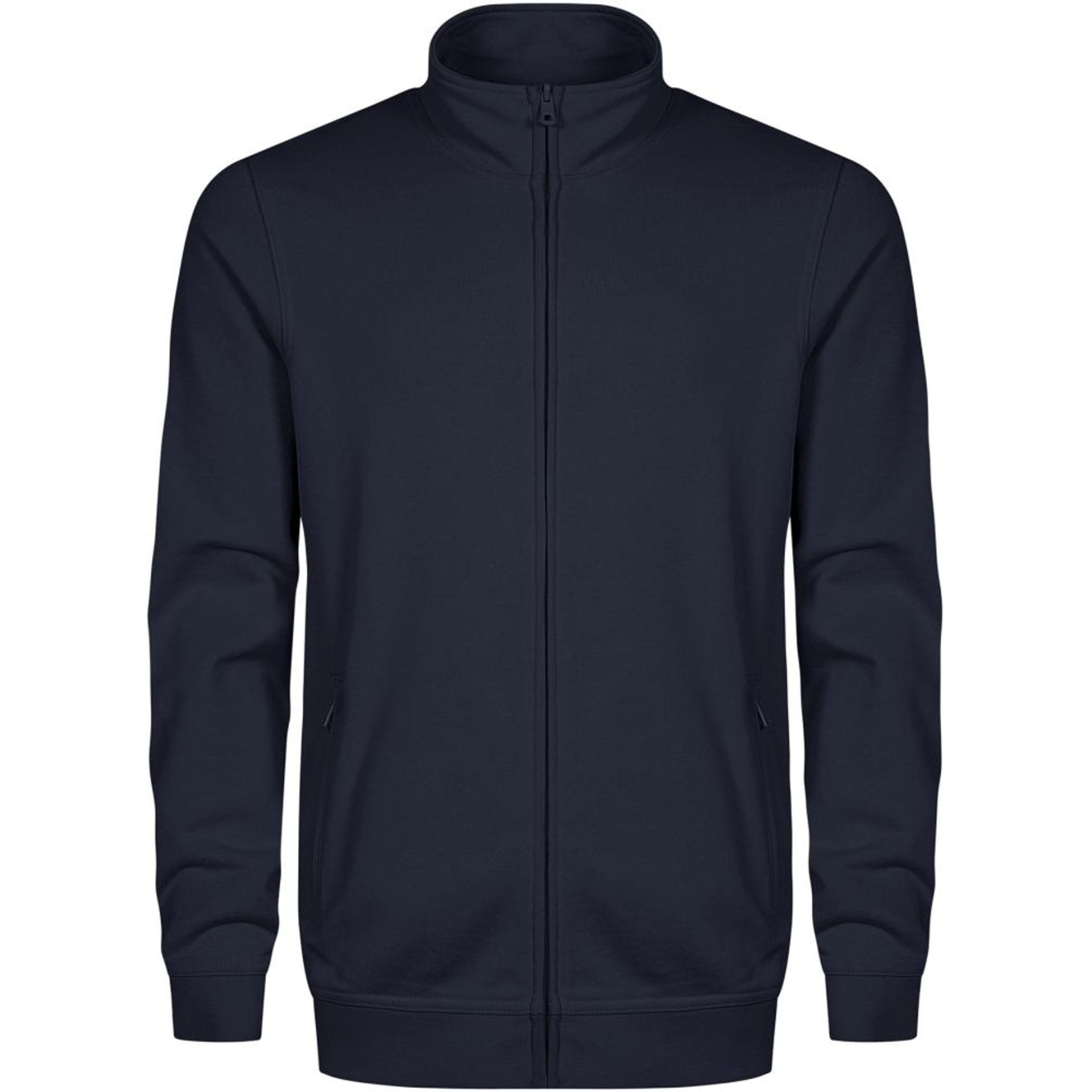 Sweatshirtjacke, navy, Gr.3XL