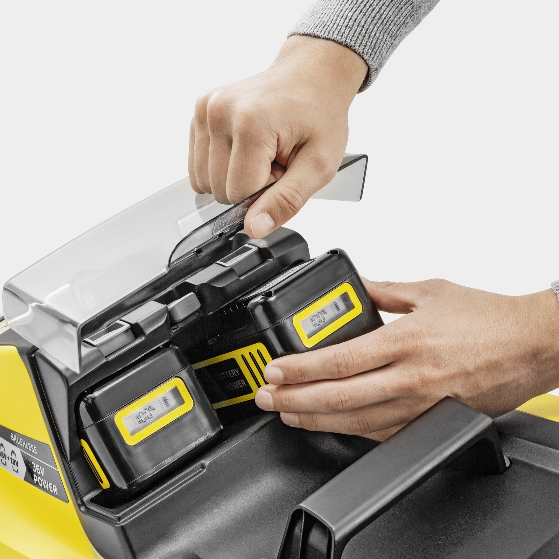 Kärcher Akku-Rasenmäher LMO 4-18 Dual Battery Set *EU