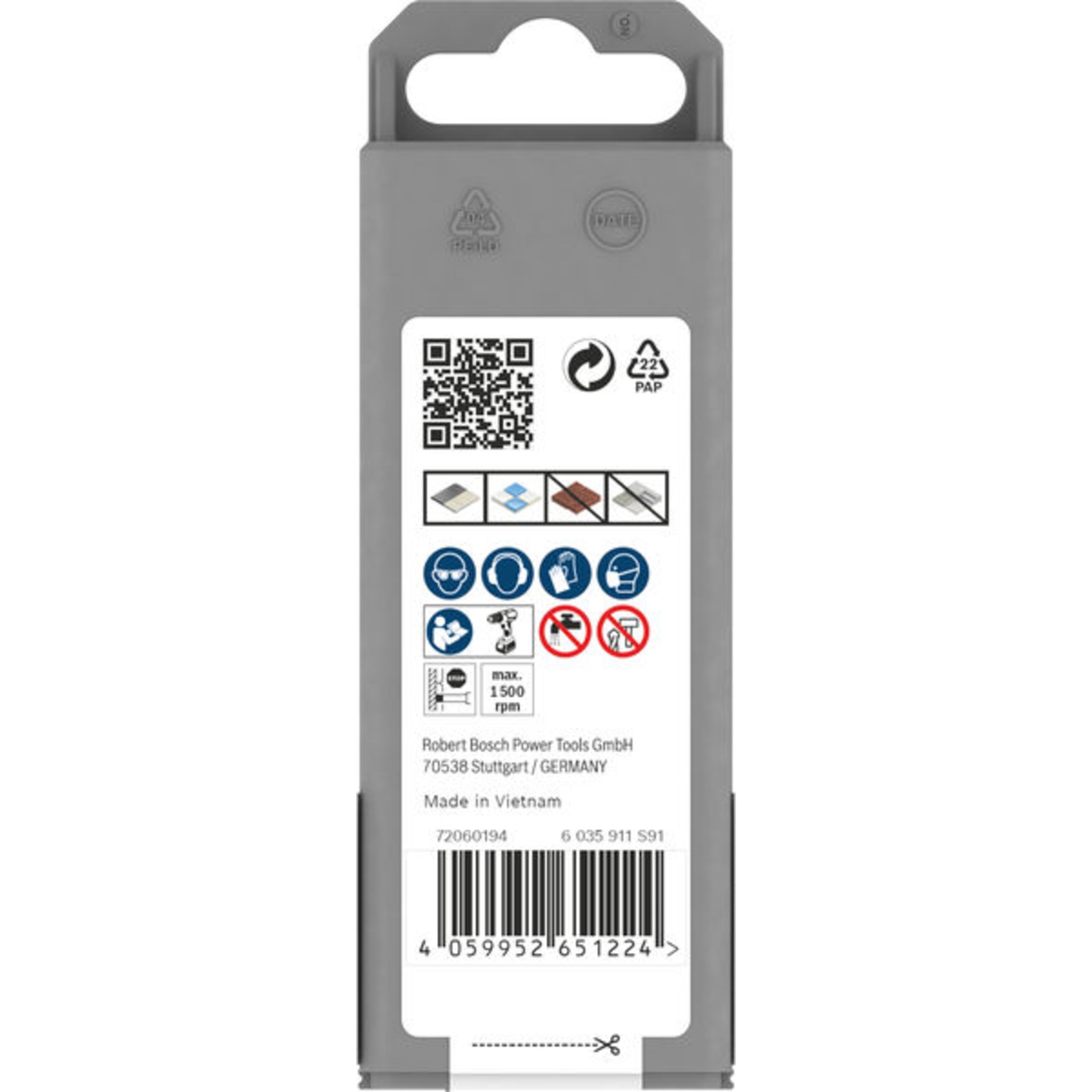 PRO Ceramic dry Bohrer, 10 x 33 x 13 mm