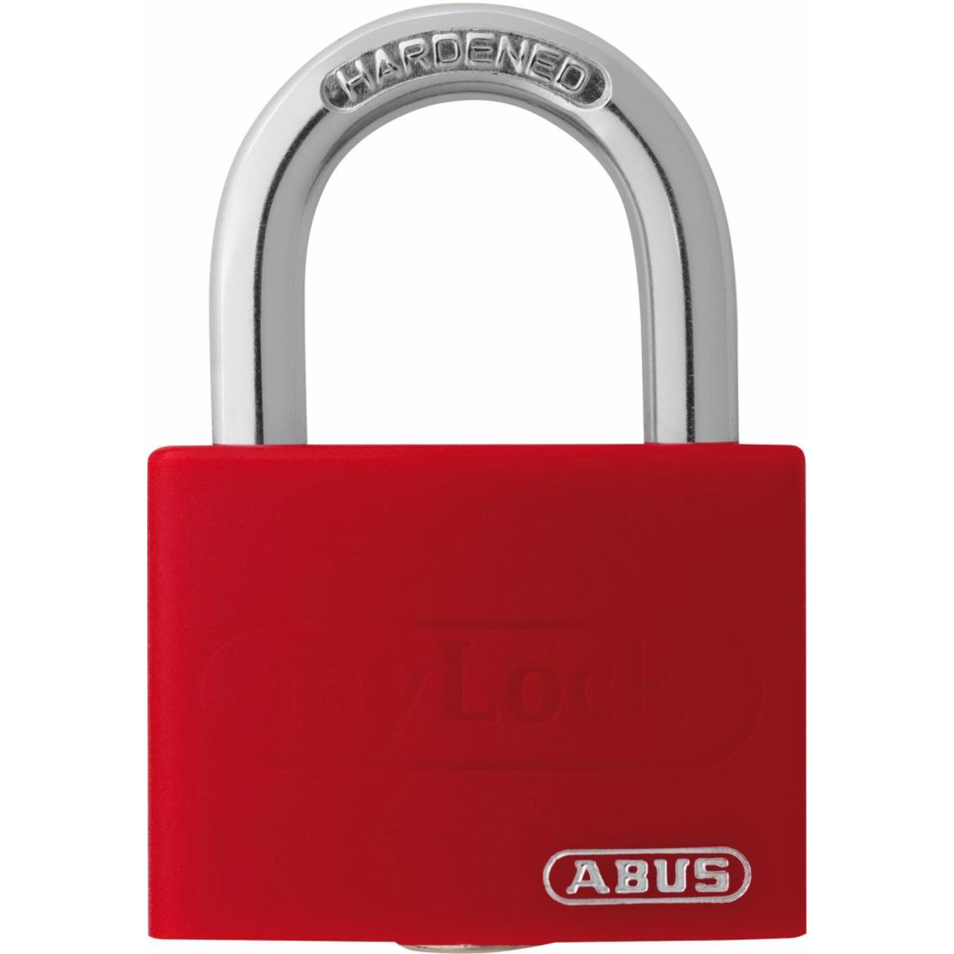 Aluminium-Hangschloss T65AL 40 rot