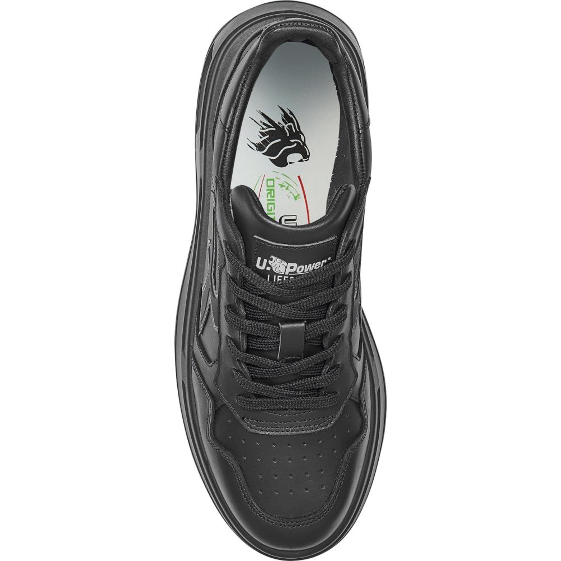Berufshalbschuh KAL OB SR, schwarz Gr. 35 U POWER