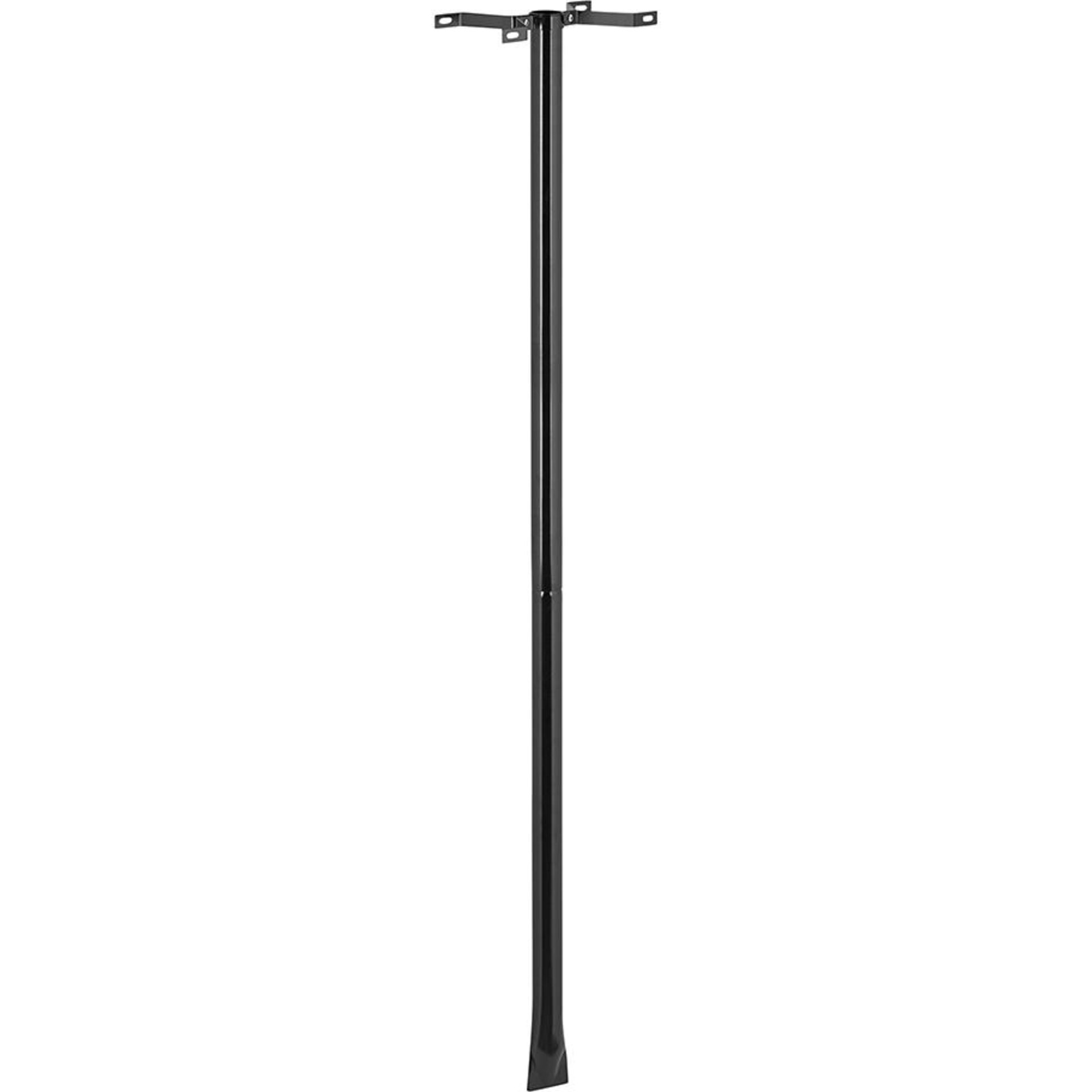 Stützpfosten schwarz 1500mm zu U.S. Mailbox BURG WÄCHTER