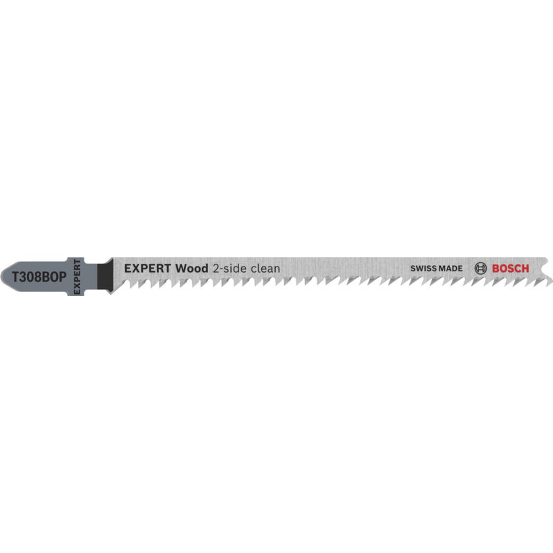 EXPERT Hardwood 2-side clean T308BOP Stichsägeblatt, 25-tlg.