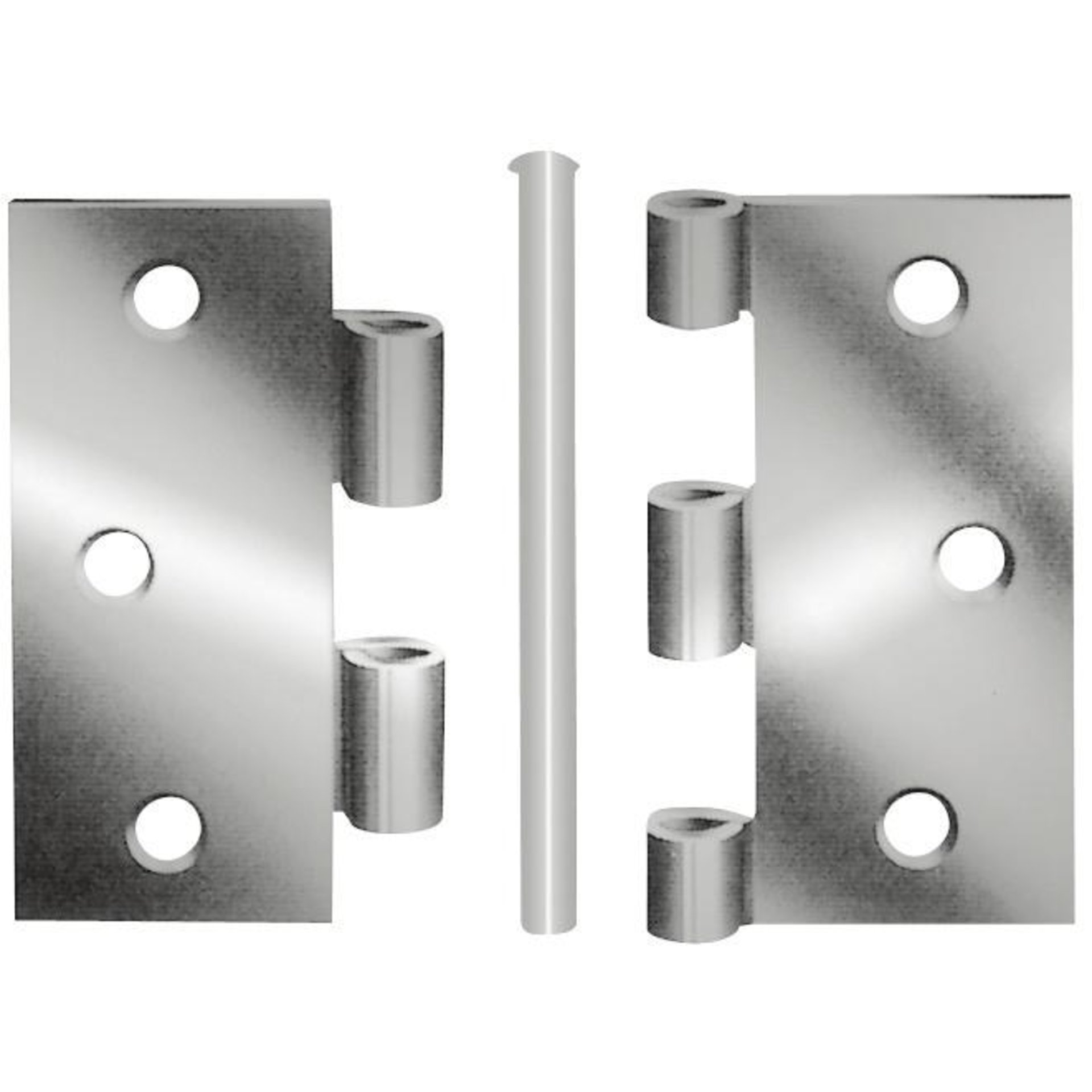 Ger.känt.Scharnier 90X90 mm stark, Edels VORMANN