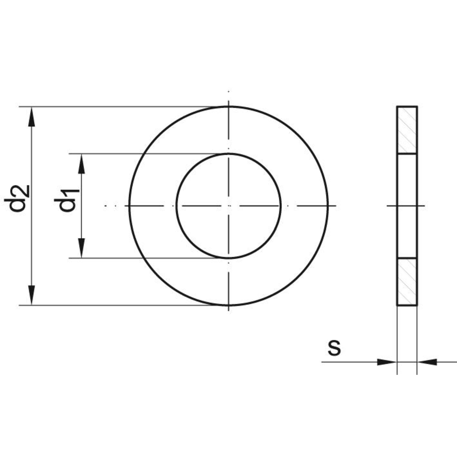 DIN 125 ST galZn A 10,5 KP E-NORMpro