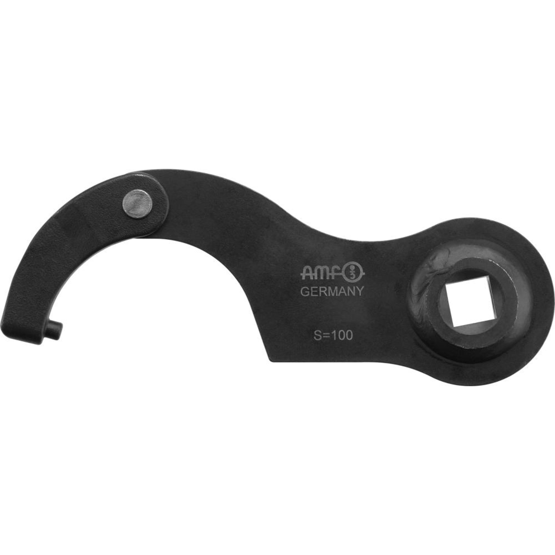 Gelenk-Hakenschlüssel mit Zapfen 95-155mm für Drehmomentschlüssel 3/4" AMF