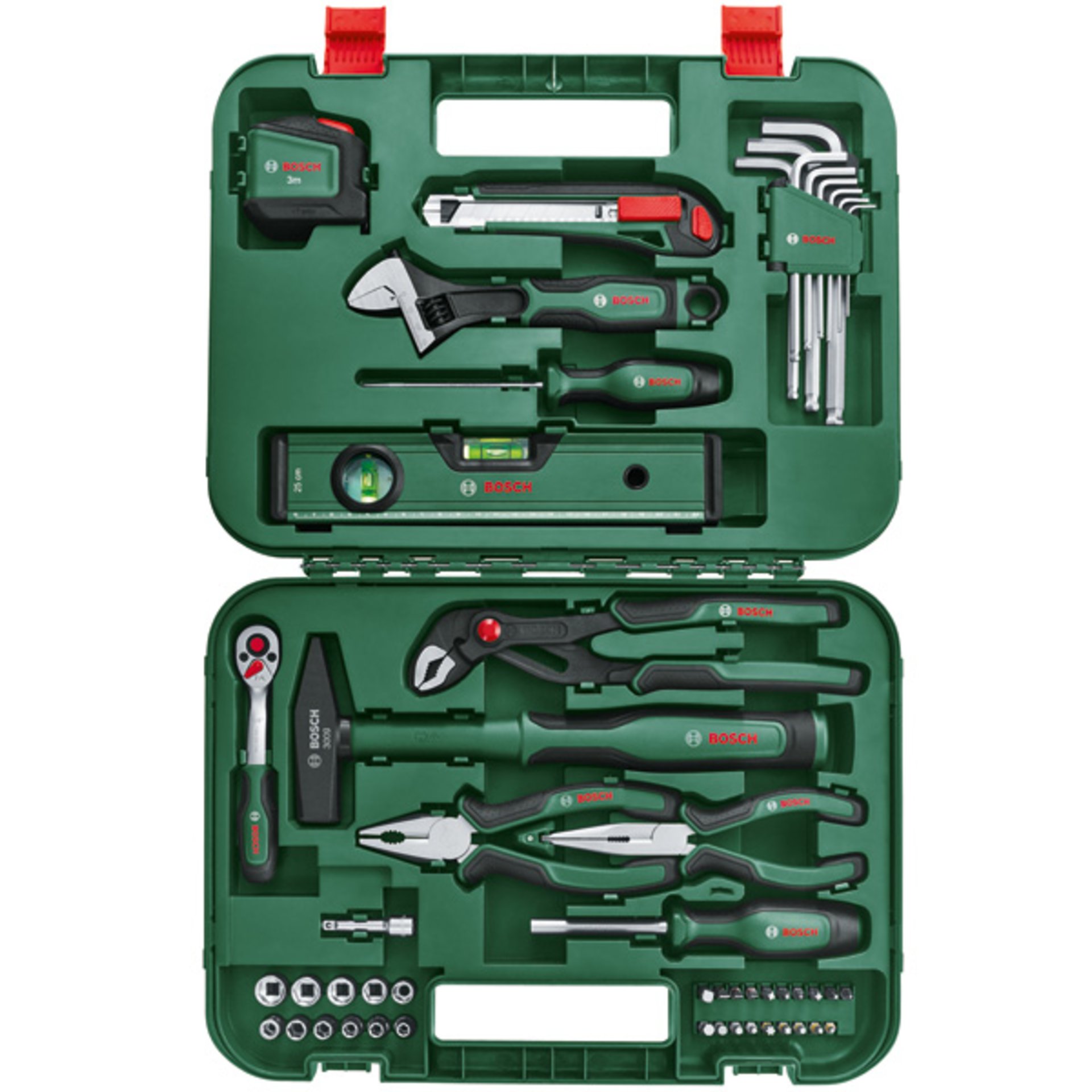 Handwerkzeuge Advanced Werkzeugkoffer 52-teilig