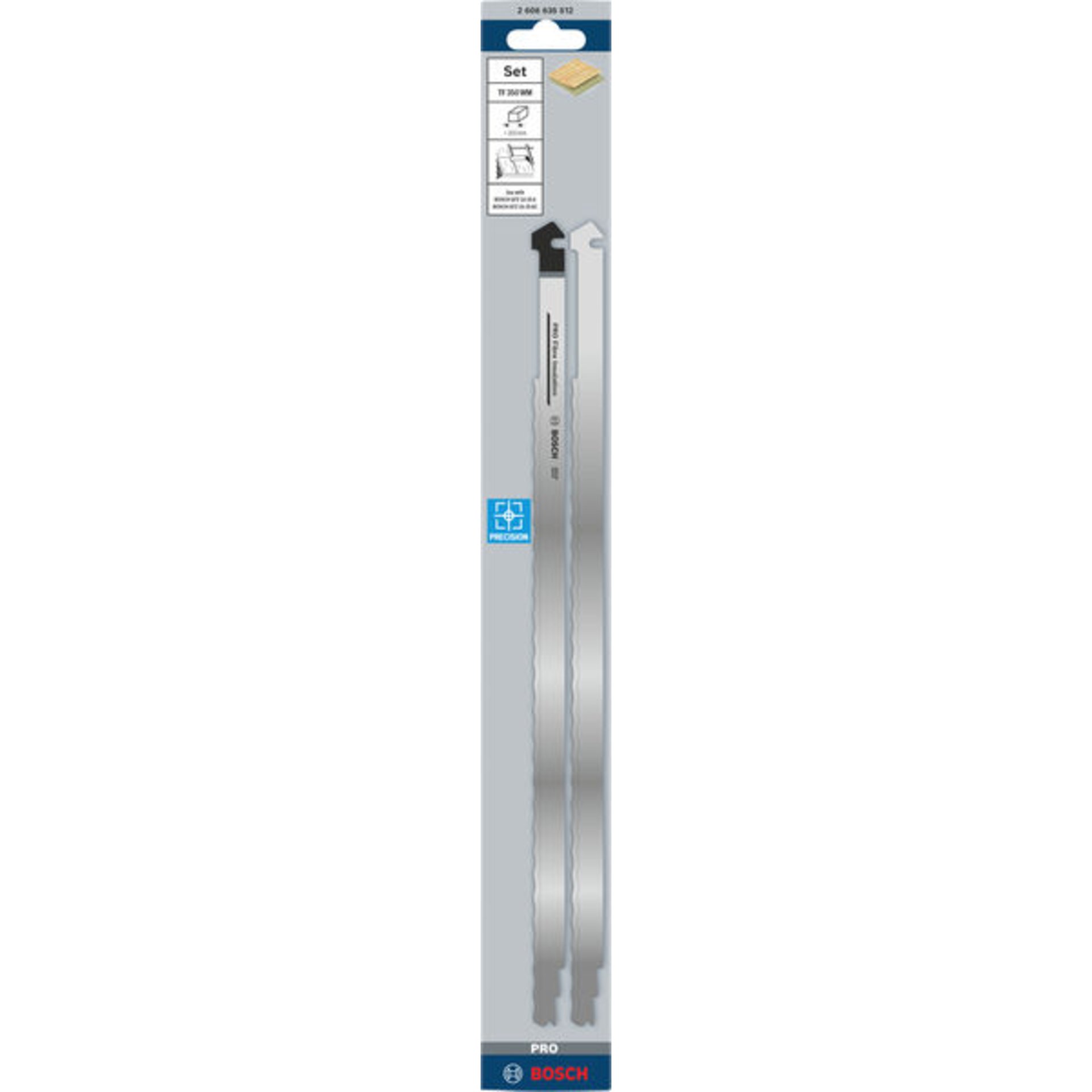 PRO Fibre Insulation Tandemsägeblatt, 408 mm, 2-tlg.
