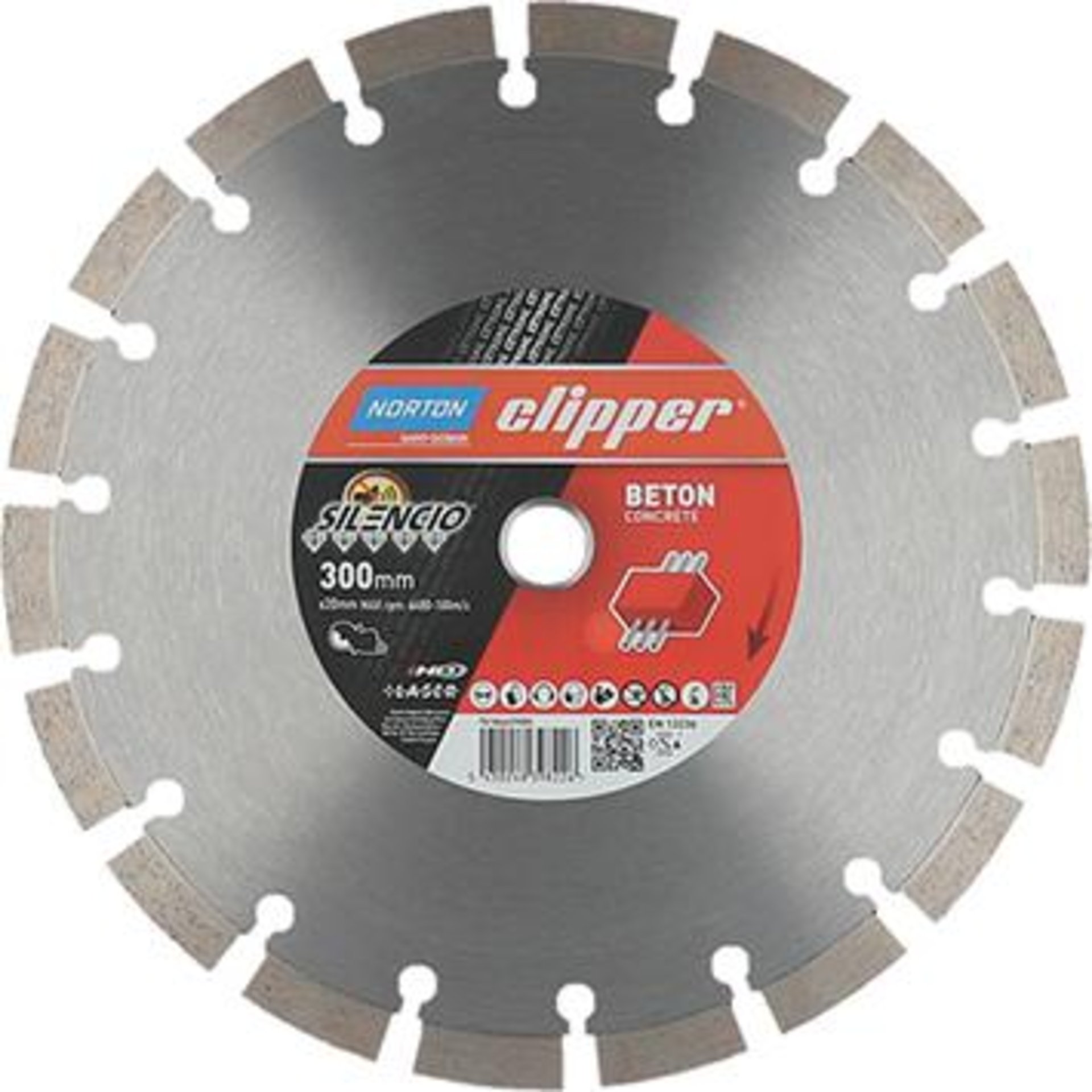 Dia.-Trennsch. Extreme Beton Silencio,300x20mm CLIPPER