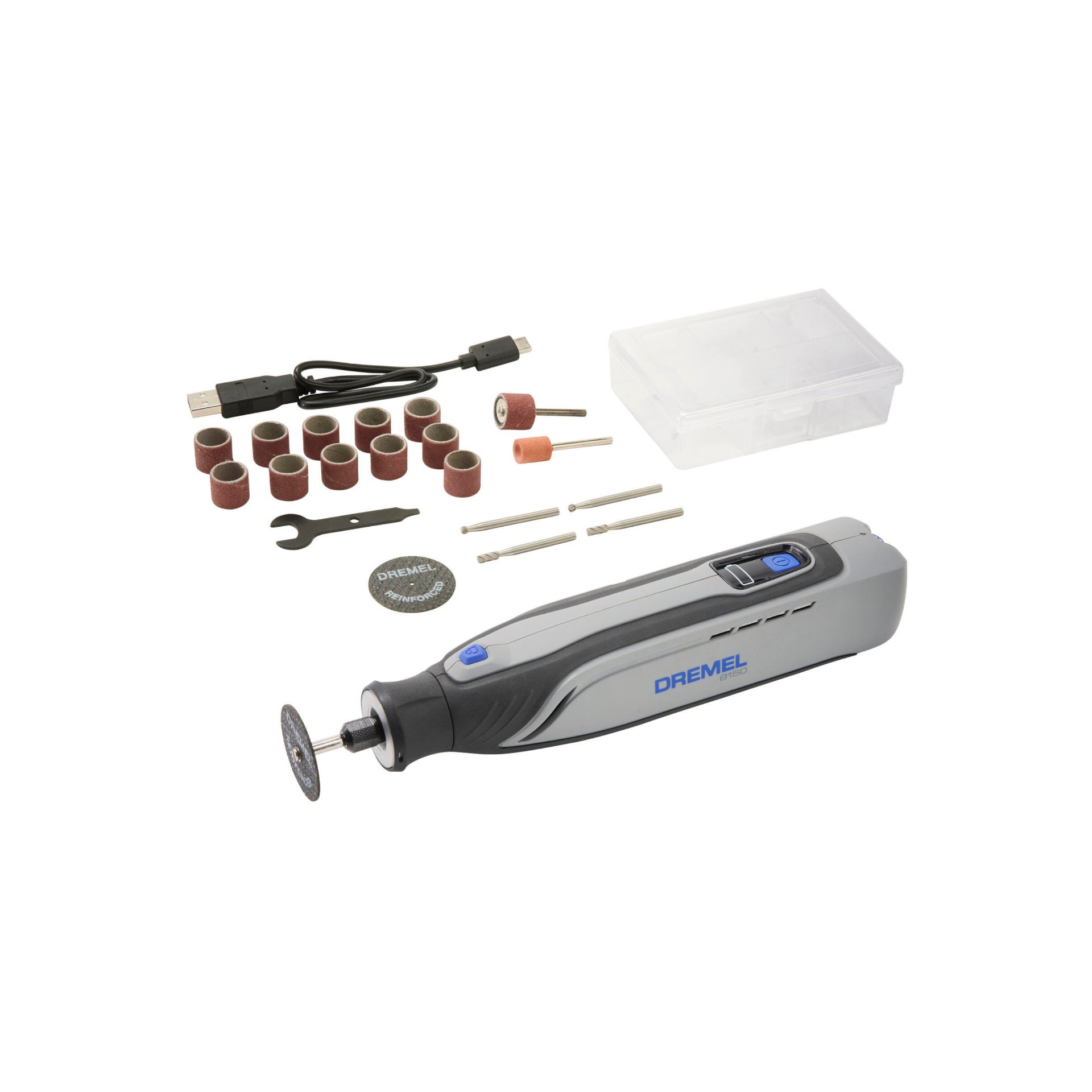 DREMEL® 8150, 7,2-V-Multifunktionswerkzeug, 20-tlg. Zubehör