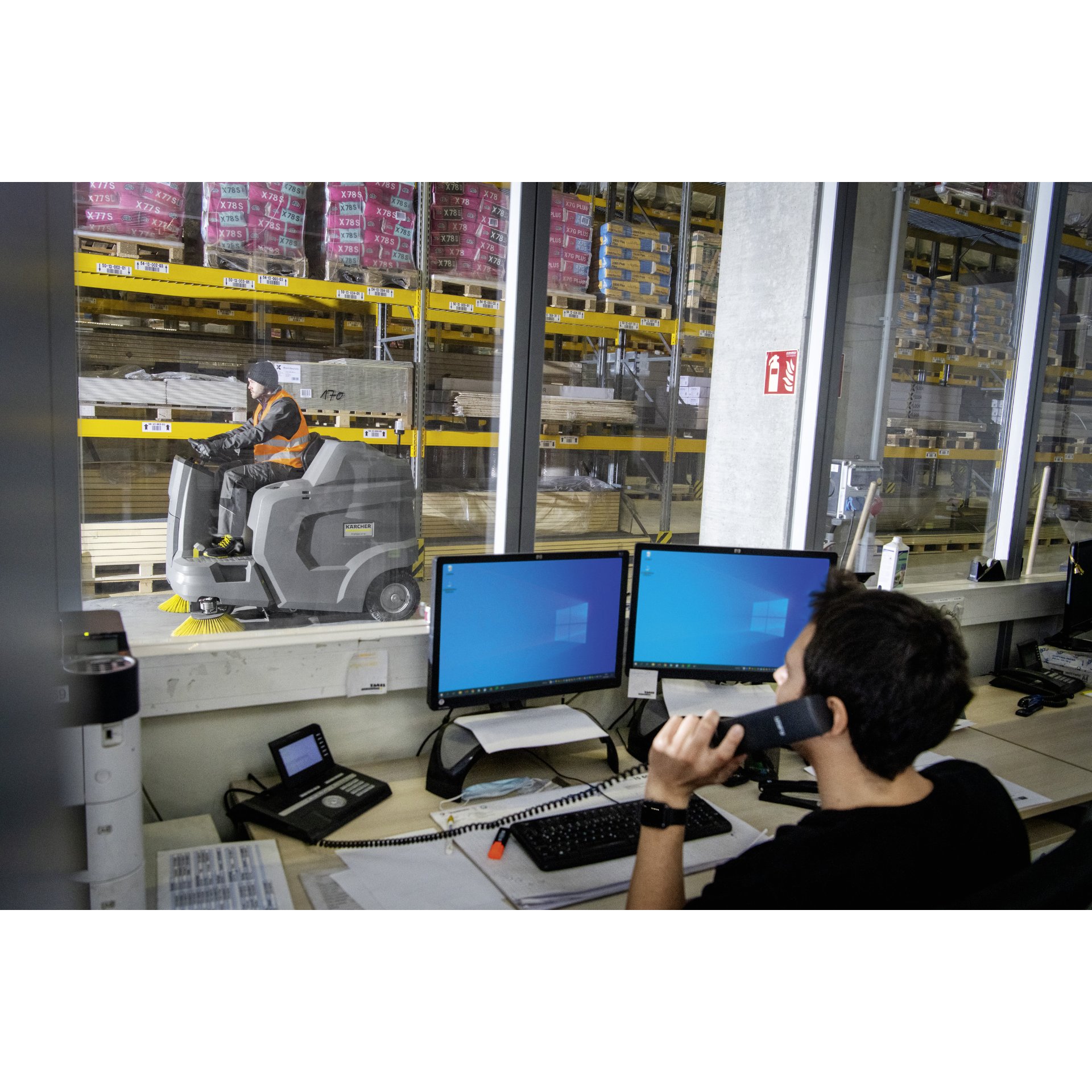 Kärcher Aufsitz-Kehrsaugmaschinen KM 100/120 R Bp Pack 2SB