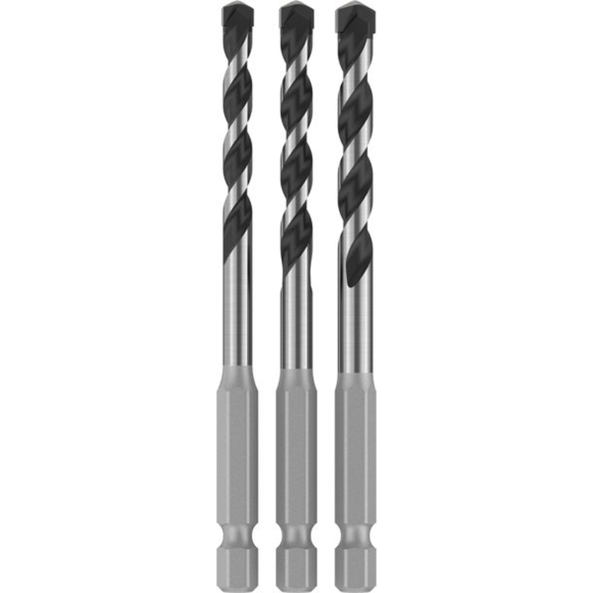PRO HEX-5 Bohrer-Set, 5,5x100, 6x100, 7x100 mm, 3-tlg.