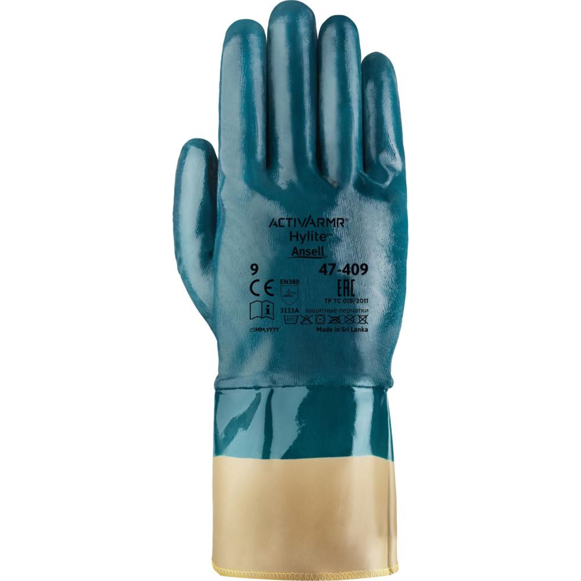 Handschuh Hylite 47-409, Gr.10 Ansell